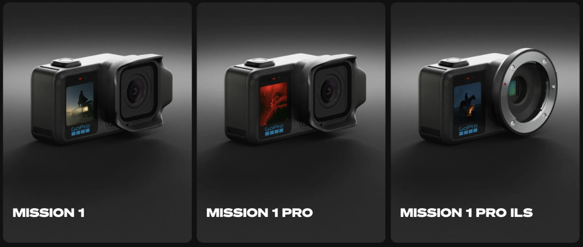 終極運動神機 GoPro MISSION 1 登場：1 吋感光元件、可裝M43鏡頭7787|GoPro,MISSION 1,MISSION 1 PRO,MISSION 1 PRO ILS,MFT,可換鏡式相機小老婆汽機車資訊網