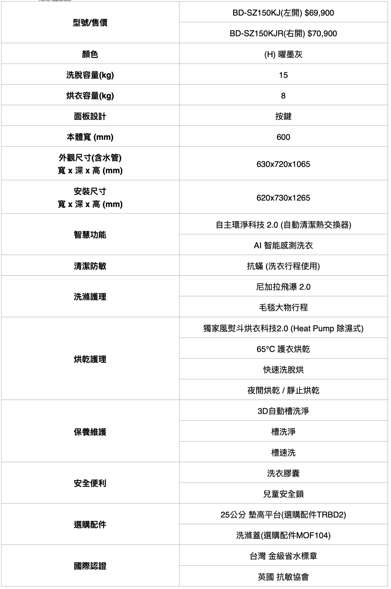 [新聞稿] 迎戰梅雨季 日立熱泵洗脫烘滾筒洗衣機升級上市1224|日立,HITACHI,洗衣機,熨斗小老婆汽機車資訊網