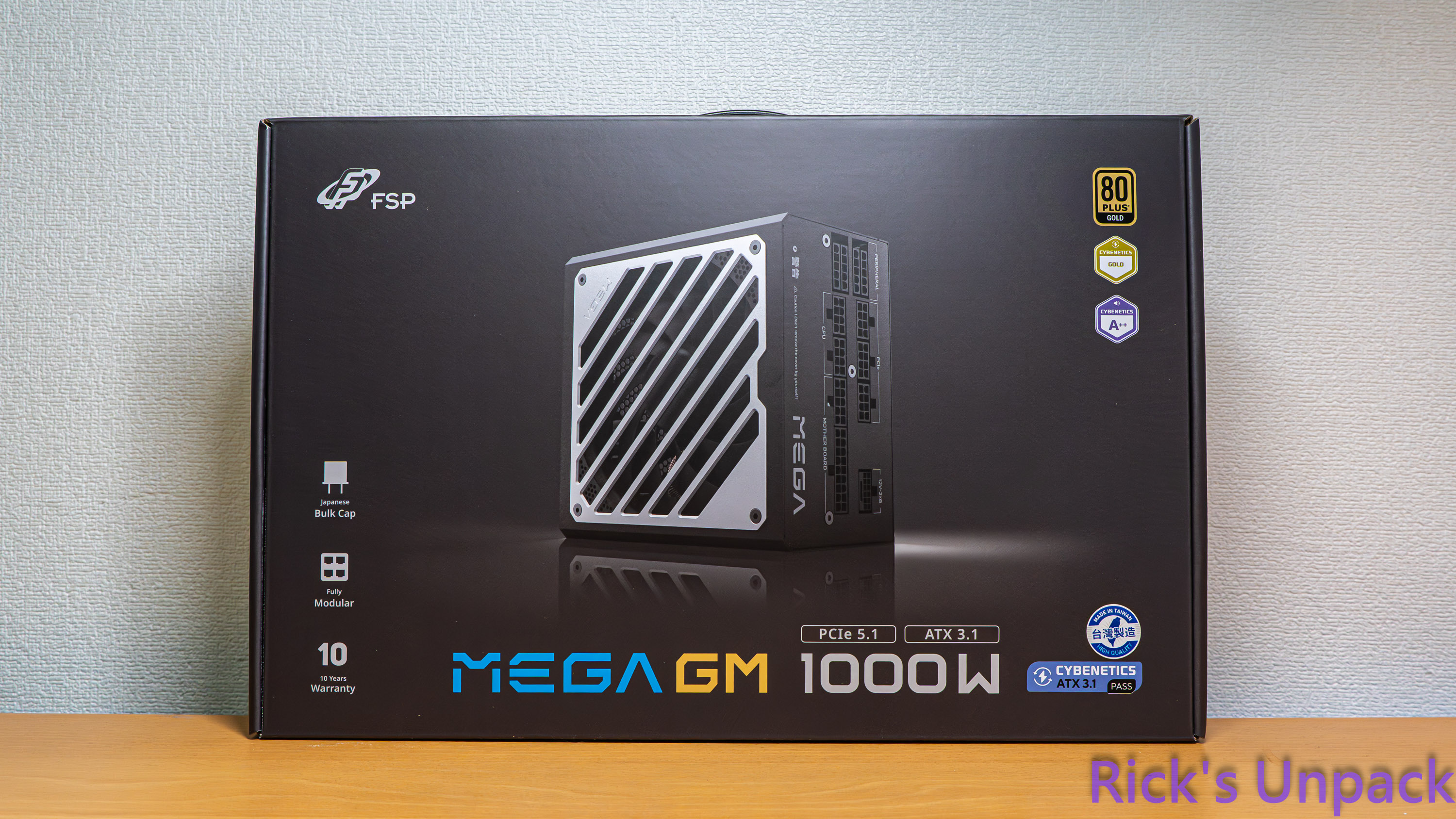 【開箱】旗艦金牌MIT電源 | FSP MEGA GM 1000W MIT3345|小老婆汽機車資訊網