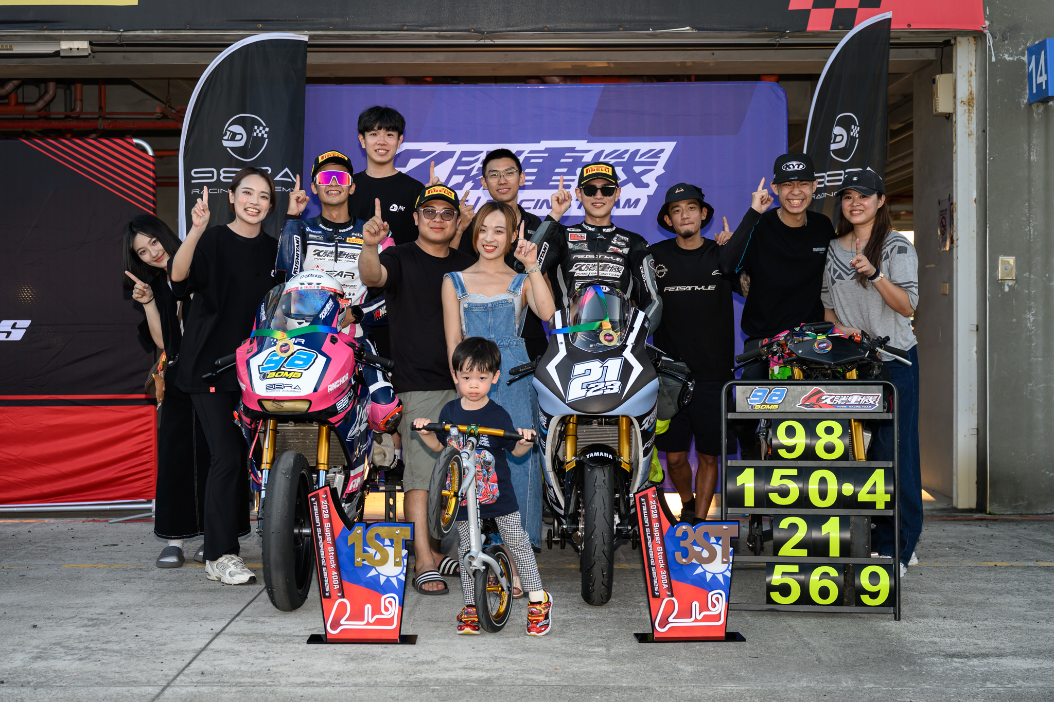 辣個男人回來了！98 Racing Academy 正式成軍，黃晧 TSS 首戰雙冠397|小老婆汽機車資訊網