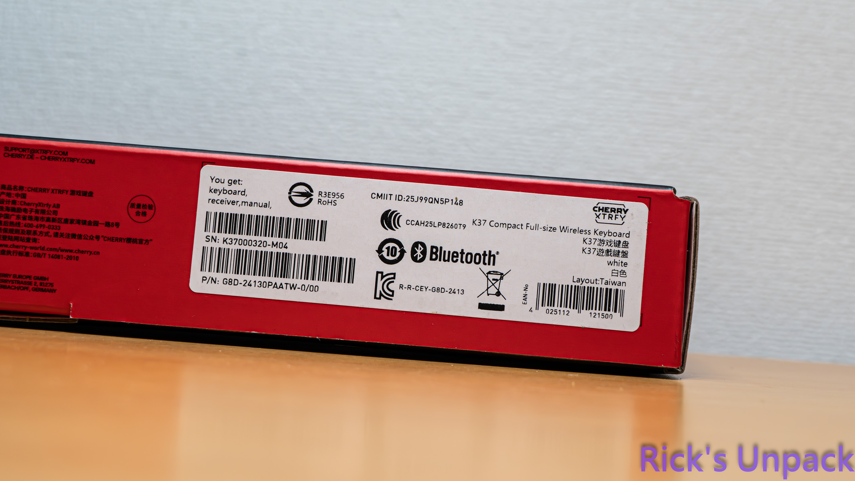 【開箱】IP54無線三模多工鍵盤 | CHERRY XTRFY K37 RGB WIRELESS7804|小老婆汽機車資訊網