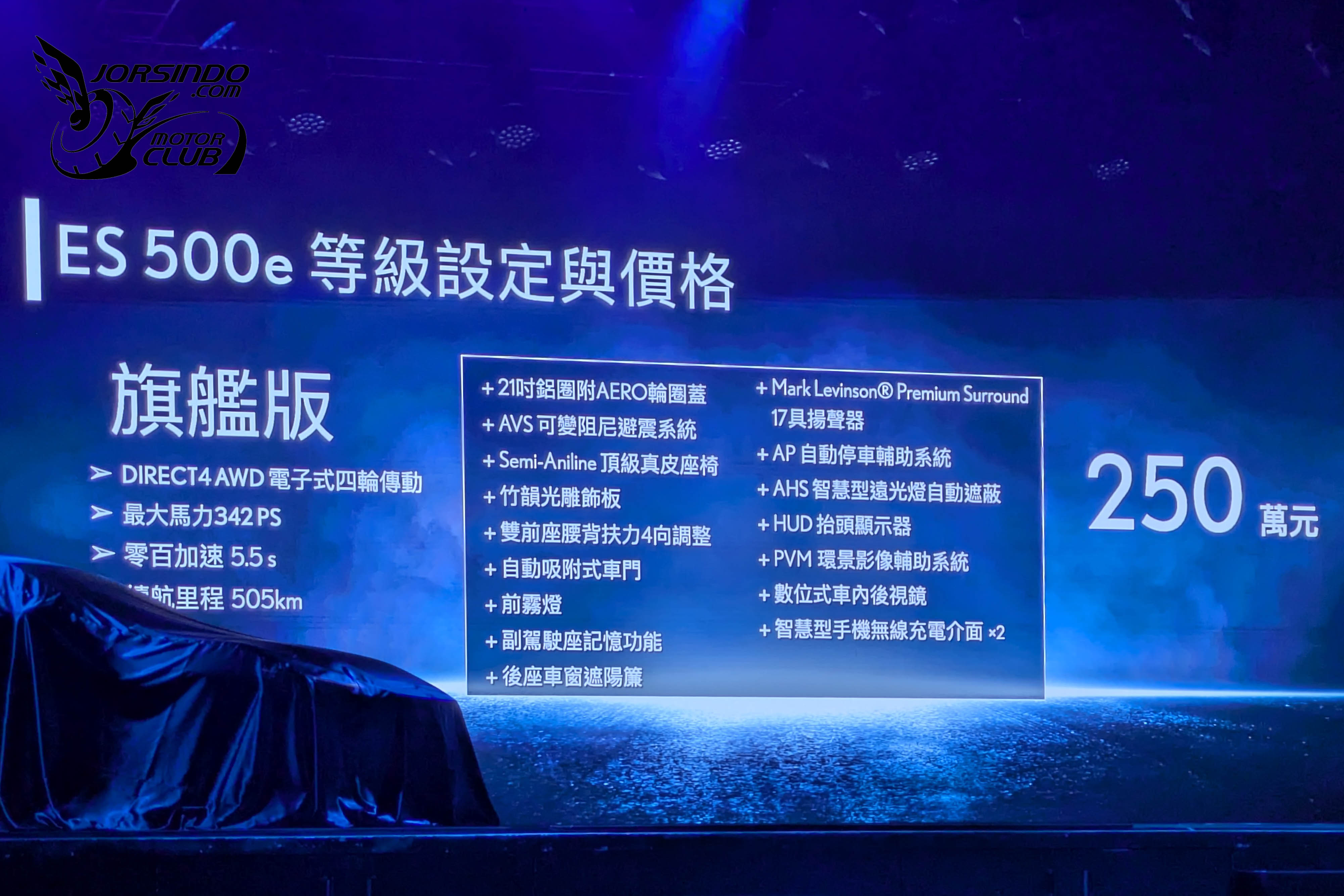 油電、純電共四車型等級！Lexus大改款ES 177萬起國內上市9008|小老婆汽機車資訊網