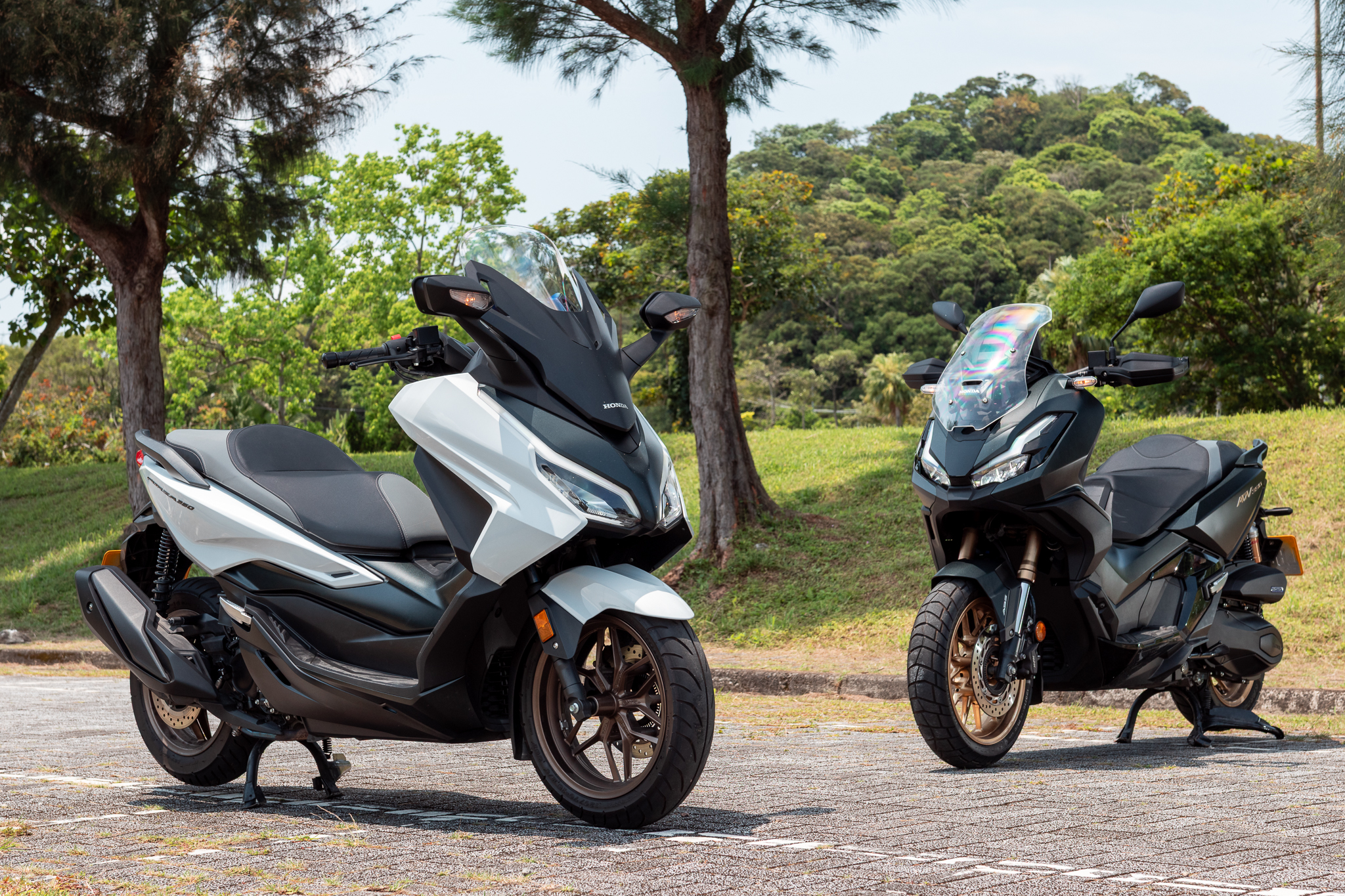 重機停車大解禁！HONDA Forza 350 / ADV 350 的全新通勤體驗270|小老婆汽機車資訊網