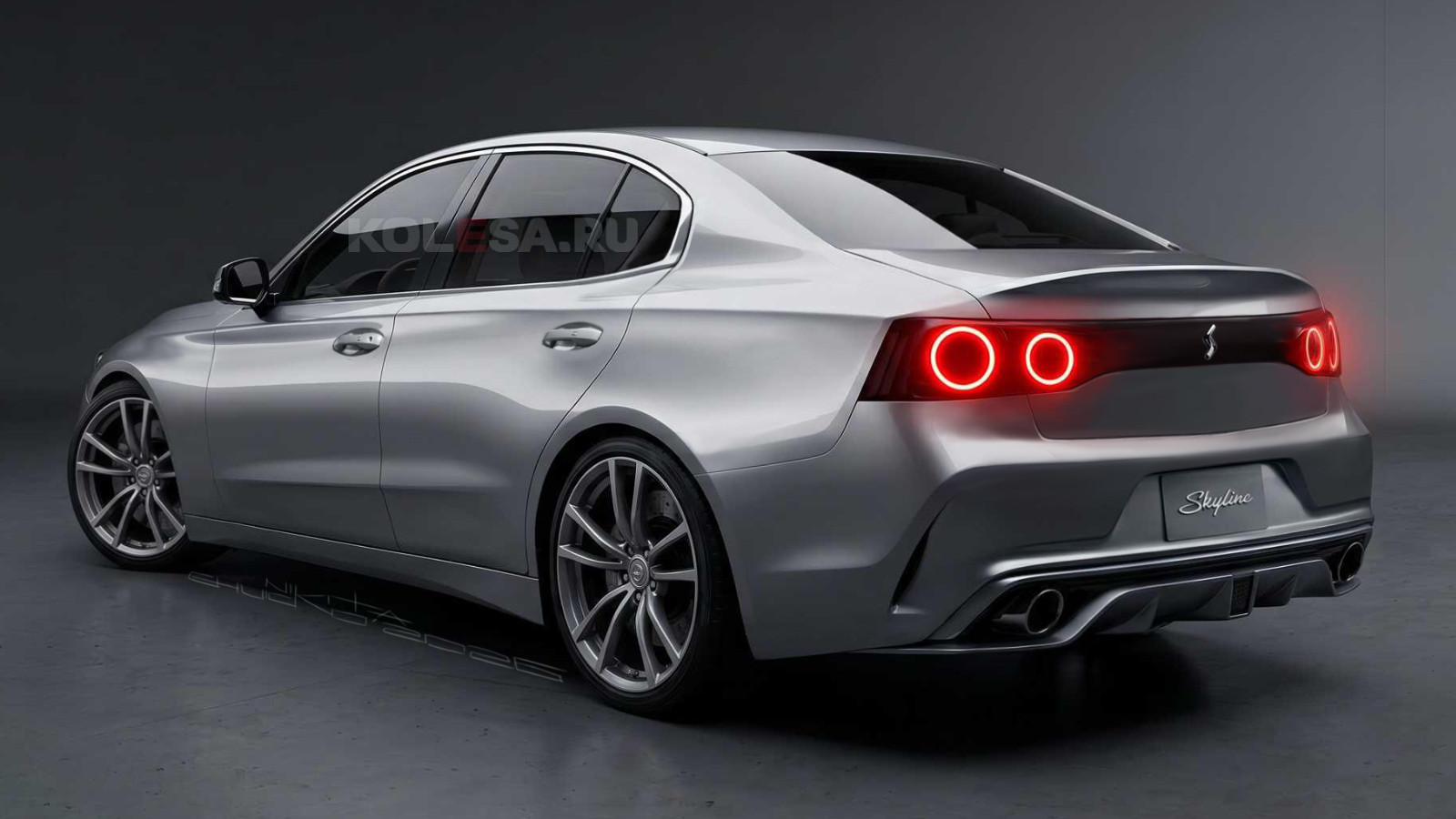 承襲經典四圓尾燈！Nissan新一代Skyline假想圖出爐6720|小老婆汽機車資訊網