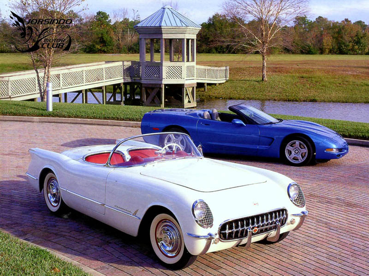 玻璃纖維車身、V8動力植入！Chevrolet Corvette C1開發緣起