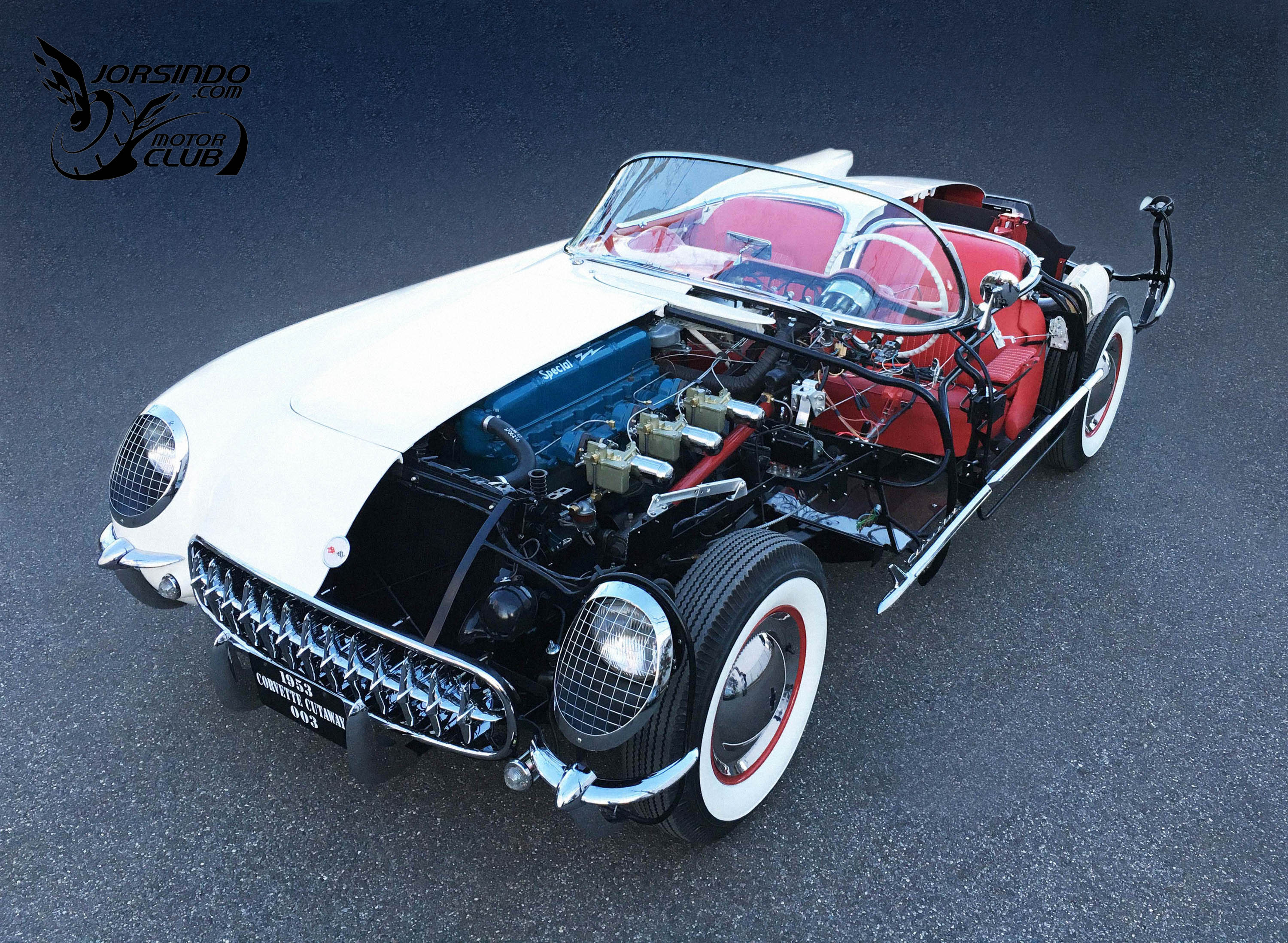 玻璃纖維車身、V8動力植入！Chevrolet Corvette C1開發緣起5460|小老婆汽機車資訊網