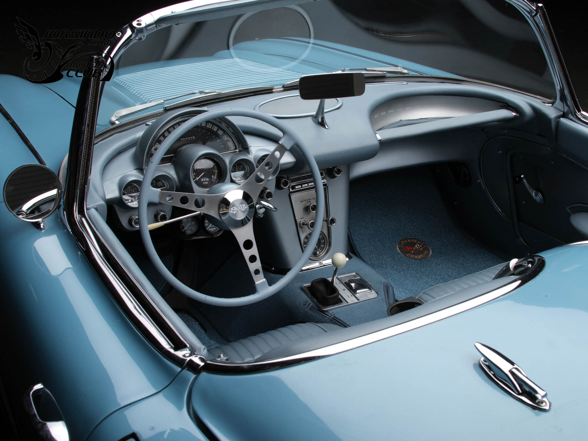 玻璃纖維車身、V8動力植入！Chevrolet Corvette C1開發緣起7033|小老婆汽機車資訊網