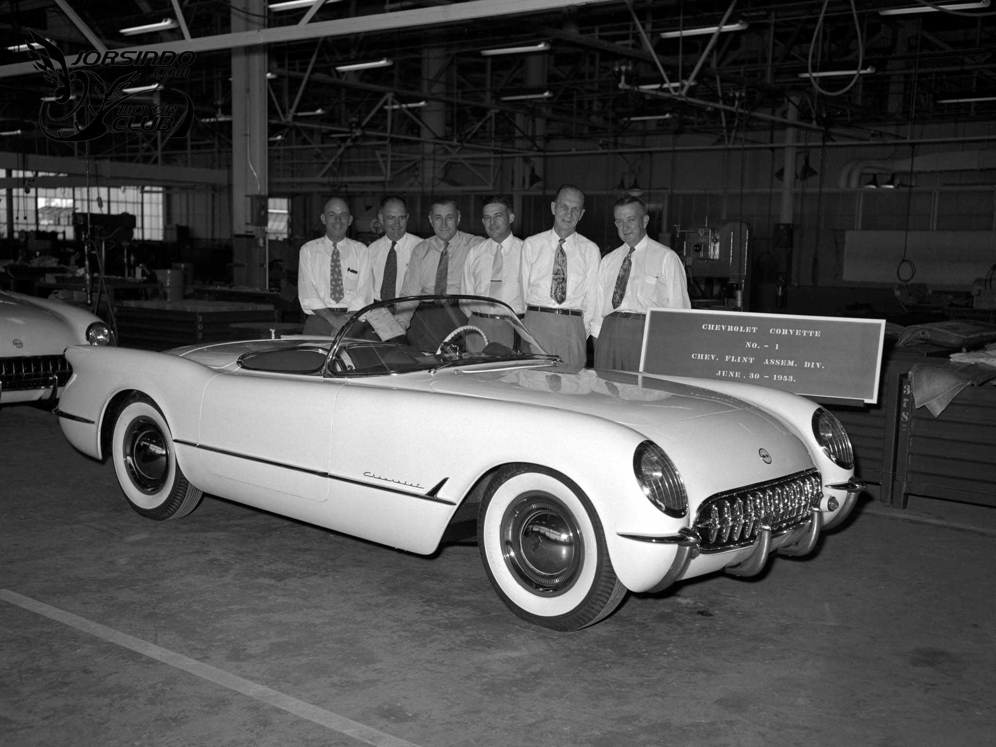 玻璃纖維車身、V8動力植入！Chevrolet Corvette C1開發緣起5421|小老婆汽機車資訊網