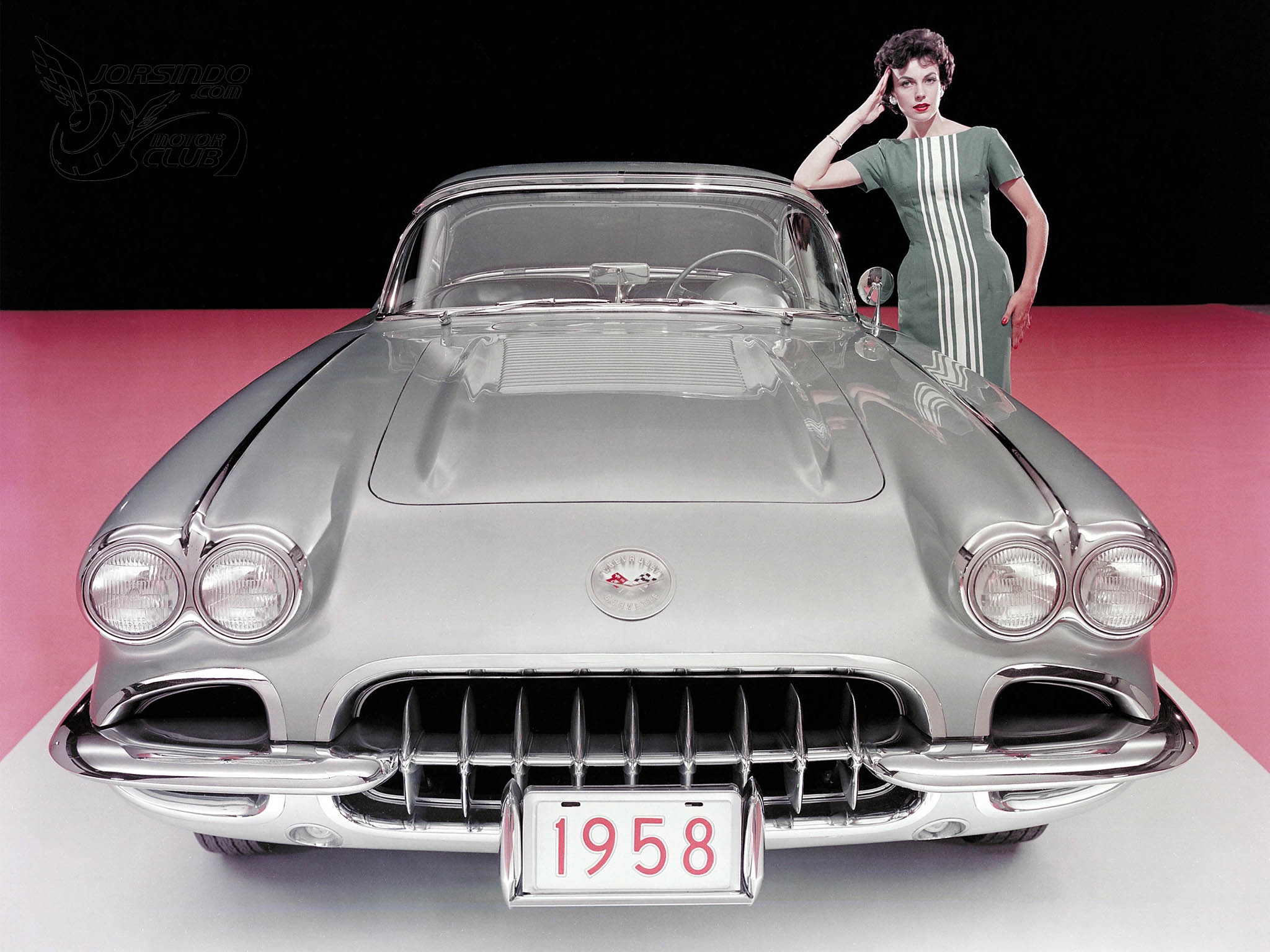 玻璃纖維車身、V8動力植入！Chevrolet Corvette C1開發緣起8165|小老婆汽機車資訊網
