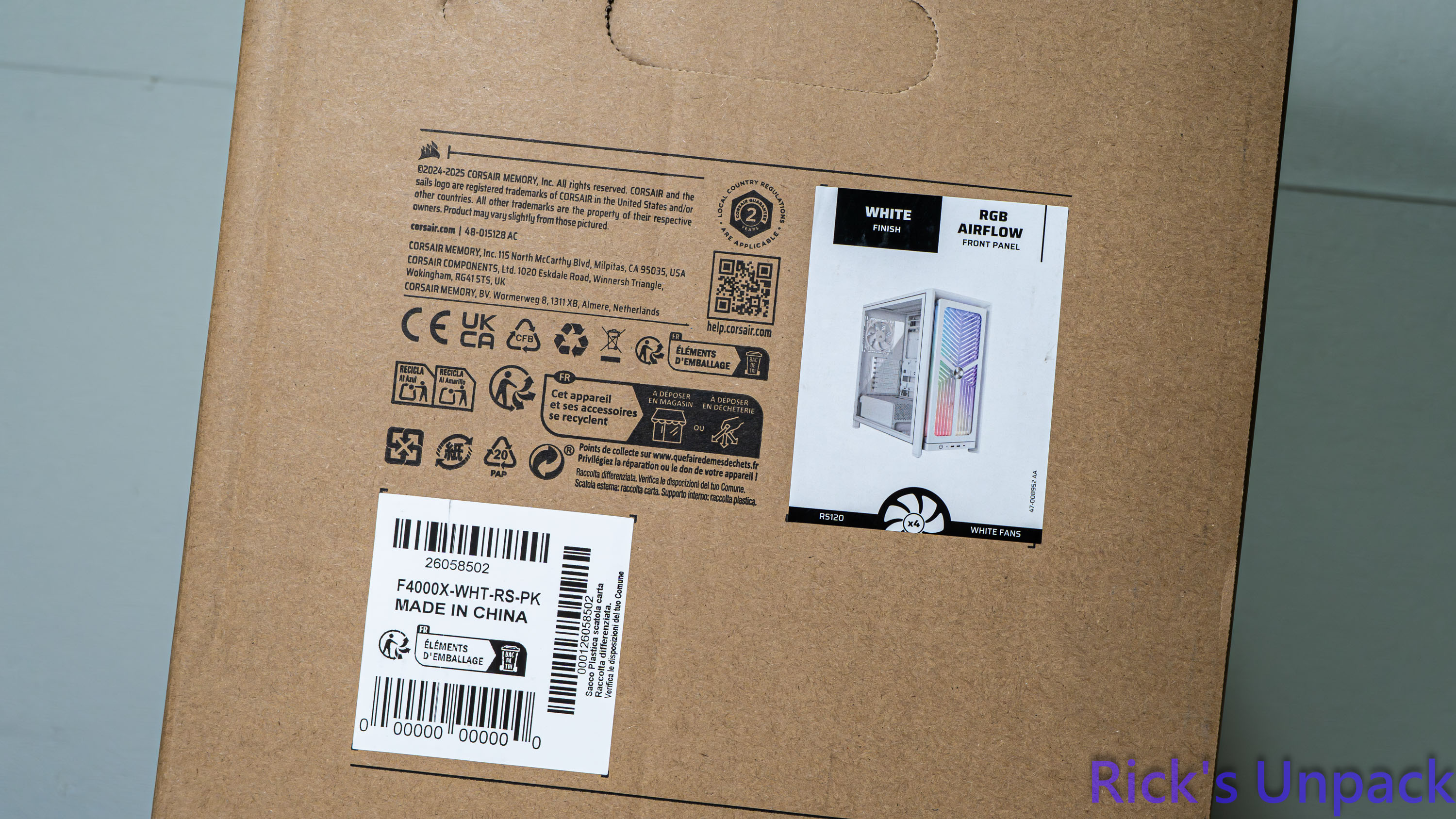 【開箱】新視覺饗宴 | CORSAIR FRAME 4000X RS WHITE2619|小老婆汽機車資訊網