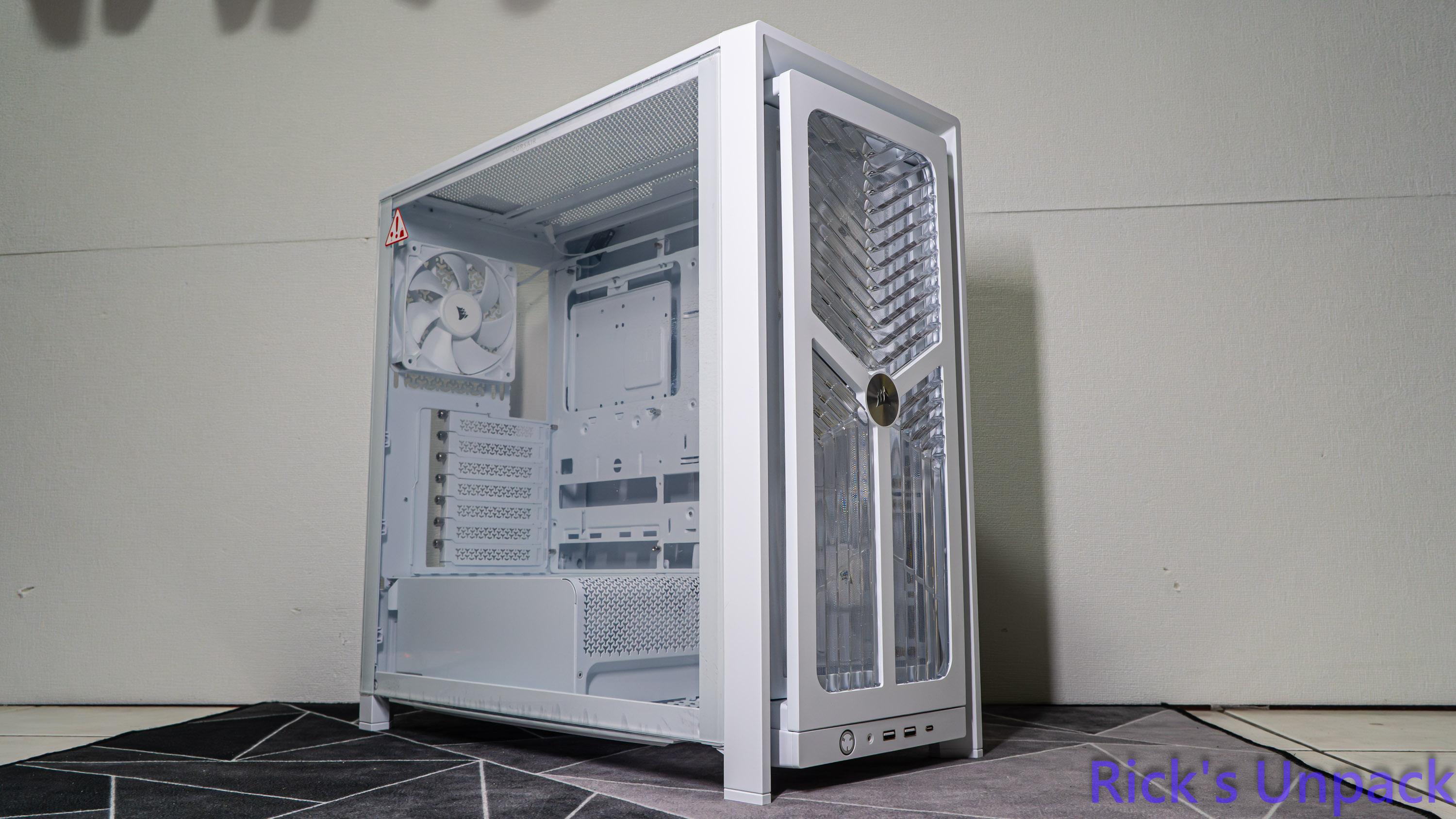 【開箱】新視覺饗宴 | CORSAIR FRAME 4000X RS WHITE9977|小老婆汽機車資訊網