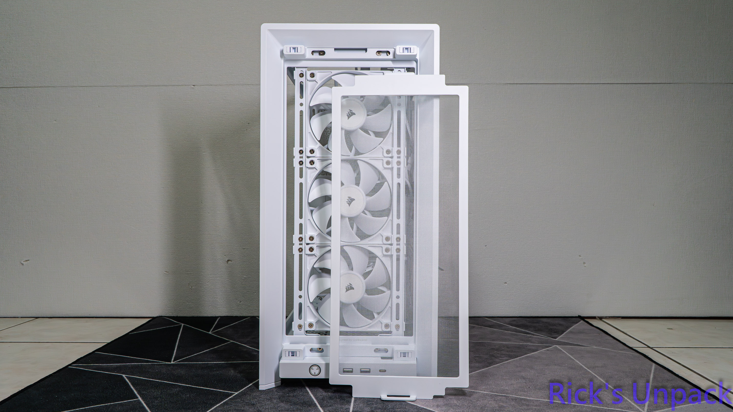 【開箱】新視覺饗宴 | CORSAIR FRAME 4000X RS WHITE2936|小老婆汽機車資訊網