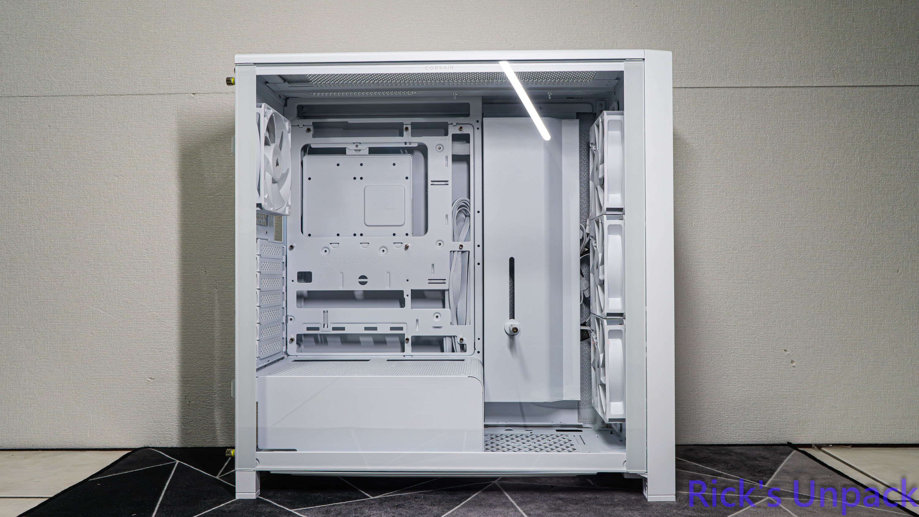 【開箱】新視覺饗宴 | CORSAIR FRAME 4000X RS WHITE775|小老婆汽機車資訊網