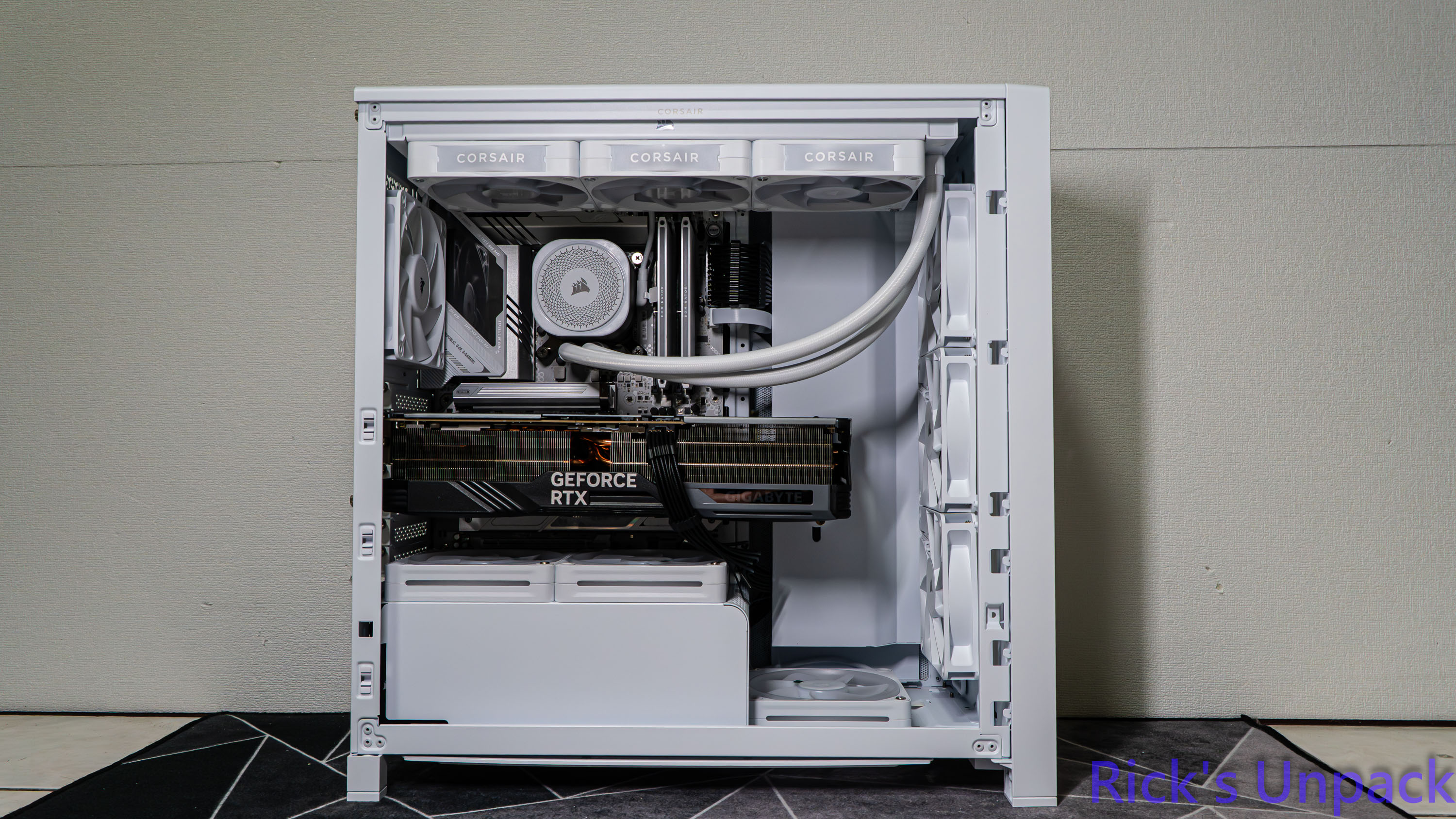 【開箱】新視覺饗宴 | CORSAIR FRAME 4000X RS WHITE7509|小老婆汽機車資訊網