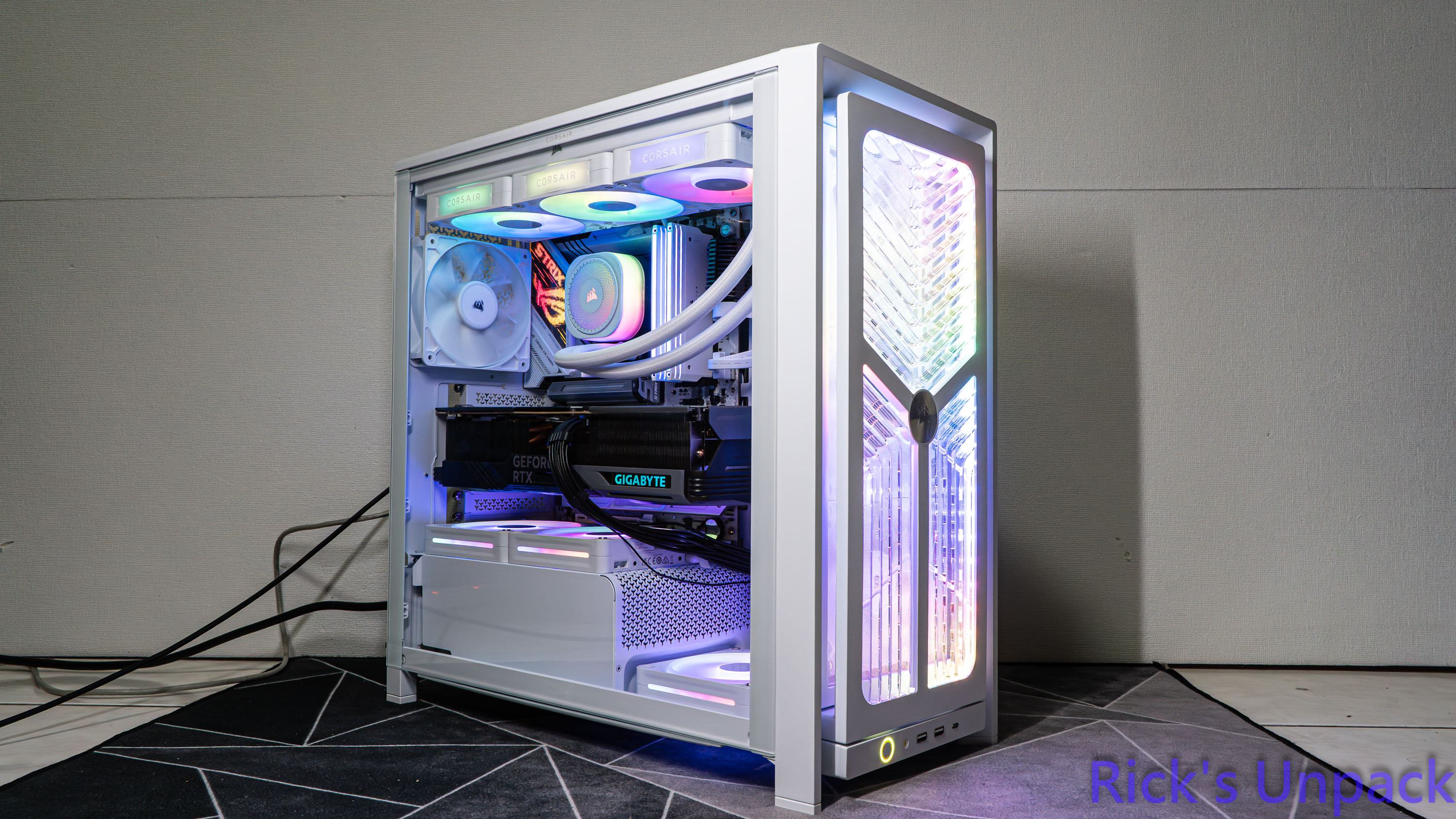 【開箱】新視覺饗宴 | CORSAIR FRAME 4000X RS WHITE7798|小老婆汽機車資訊網
