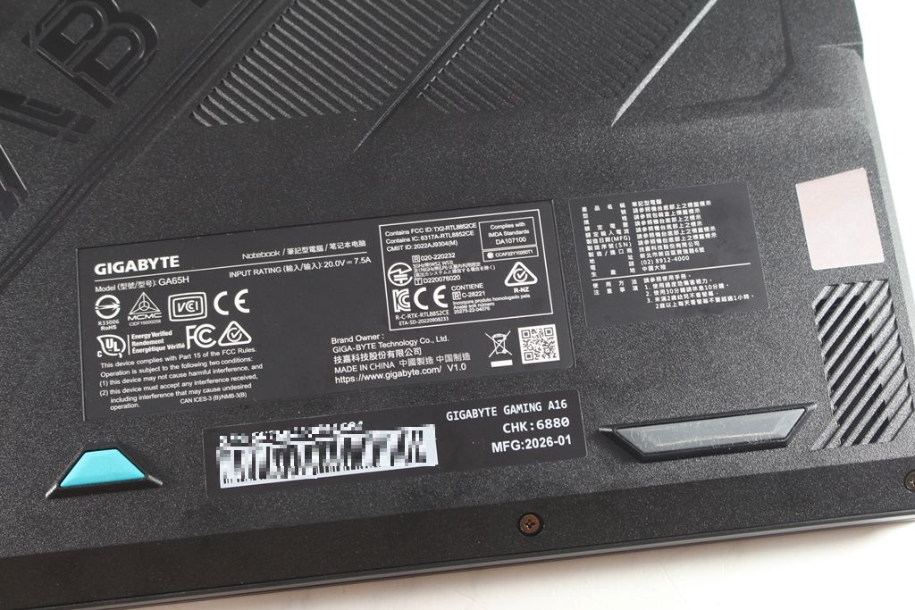 技嘉GIGABYTE Gaming A16 5VH電競筆電-搭載NVIDIA RTX5060顯卡，平價...5588|小老婆汽機車資訊網