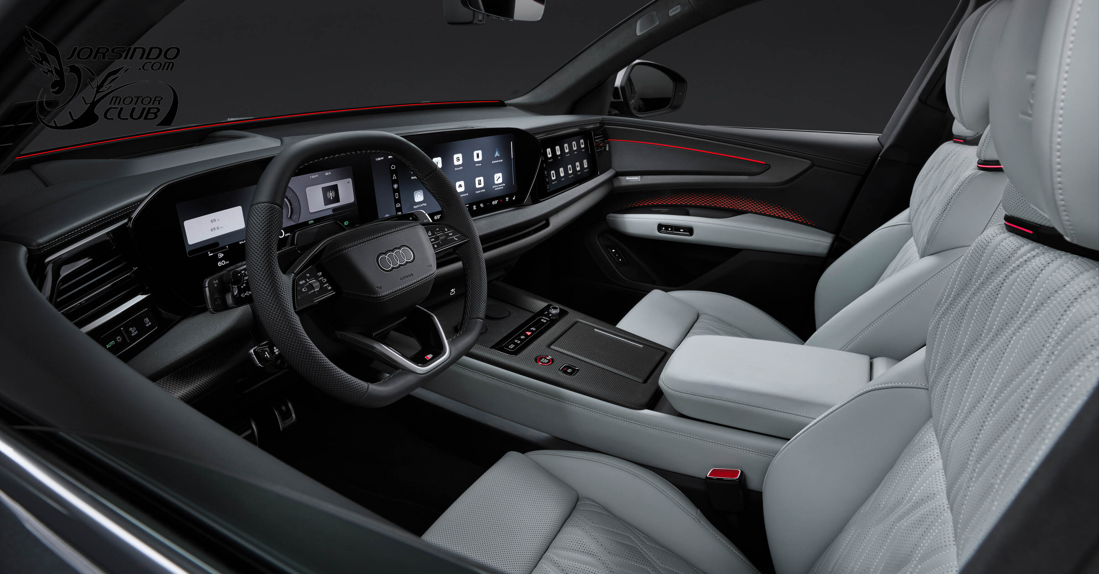 X7、GLS對手來了！Audi釋Q9內裝照，今夏全球首發8645|小老婆汽機車資訊網