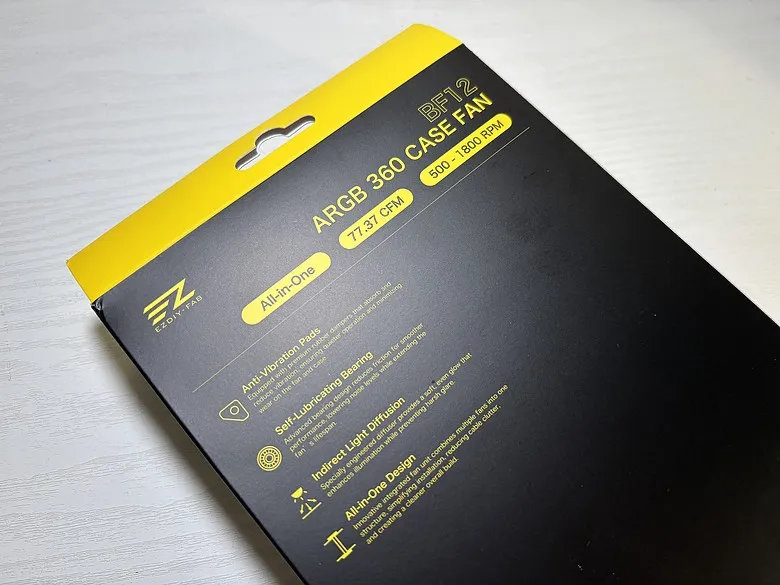 「厚度升級、風量更有感！」EZDIY-FAB BF12 ARGB PWM 一體式風扇6512|小老婆汽機車資訊網