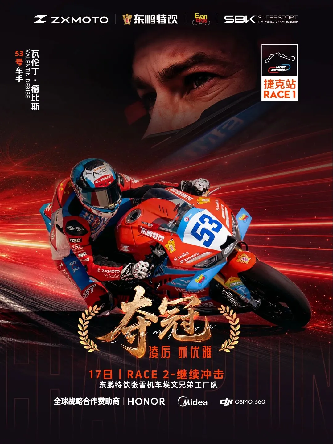 [大陆车讯]张雪机车拿下WSBK第五座分站冠军5873|小老婆汽機車資訊網