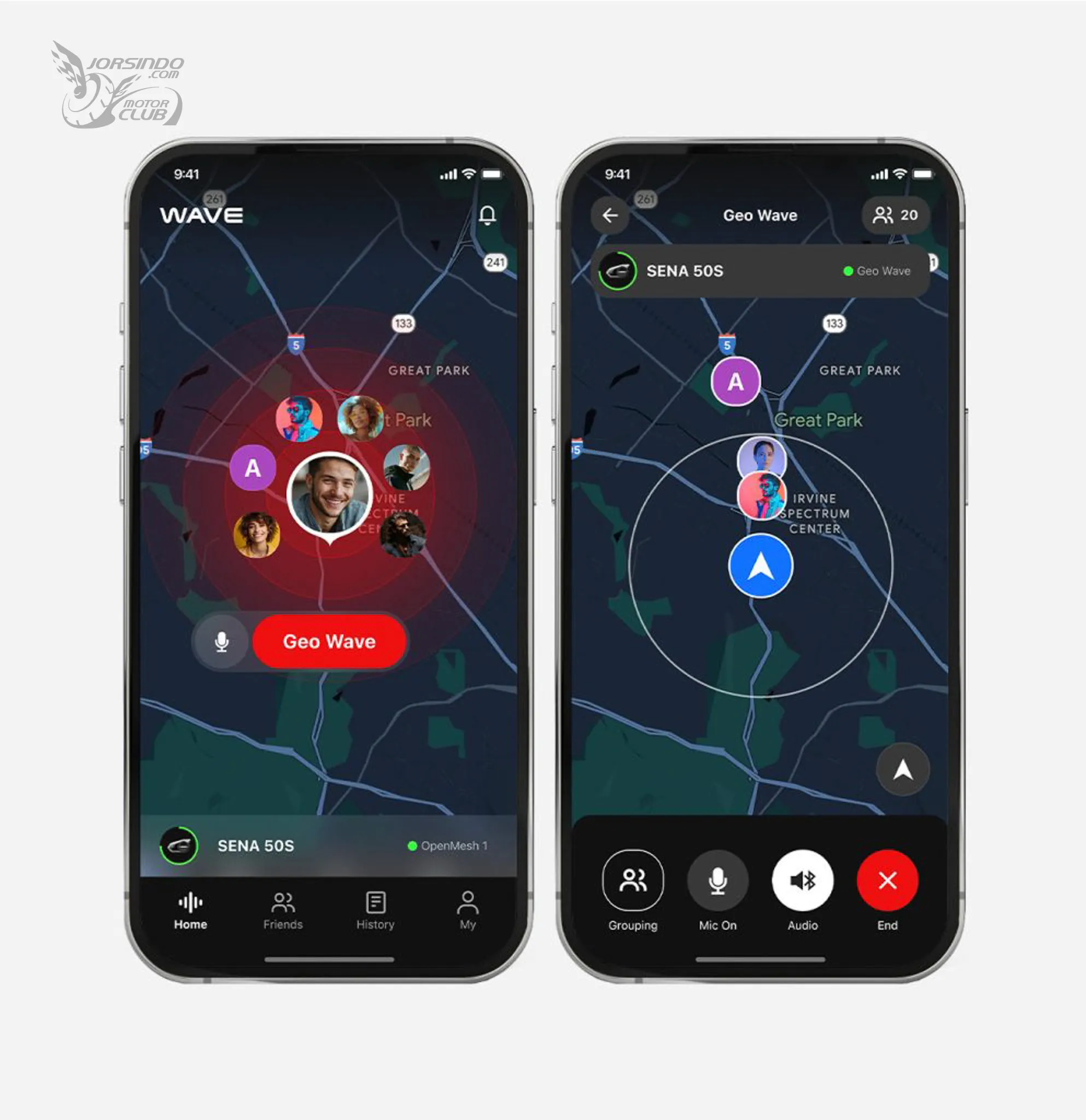 不分品牌一個 APP 解決所有對講問題！SENA Wave Intercom5077|小老婆汽機車資訊網