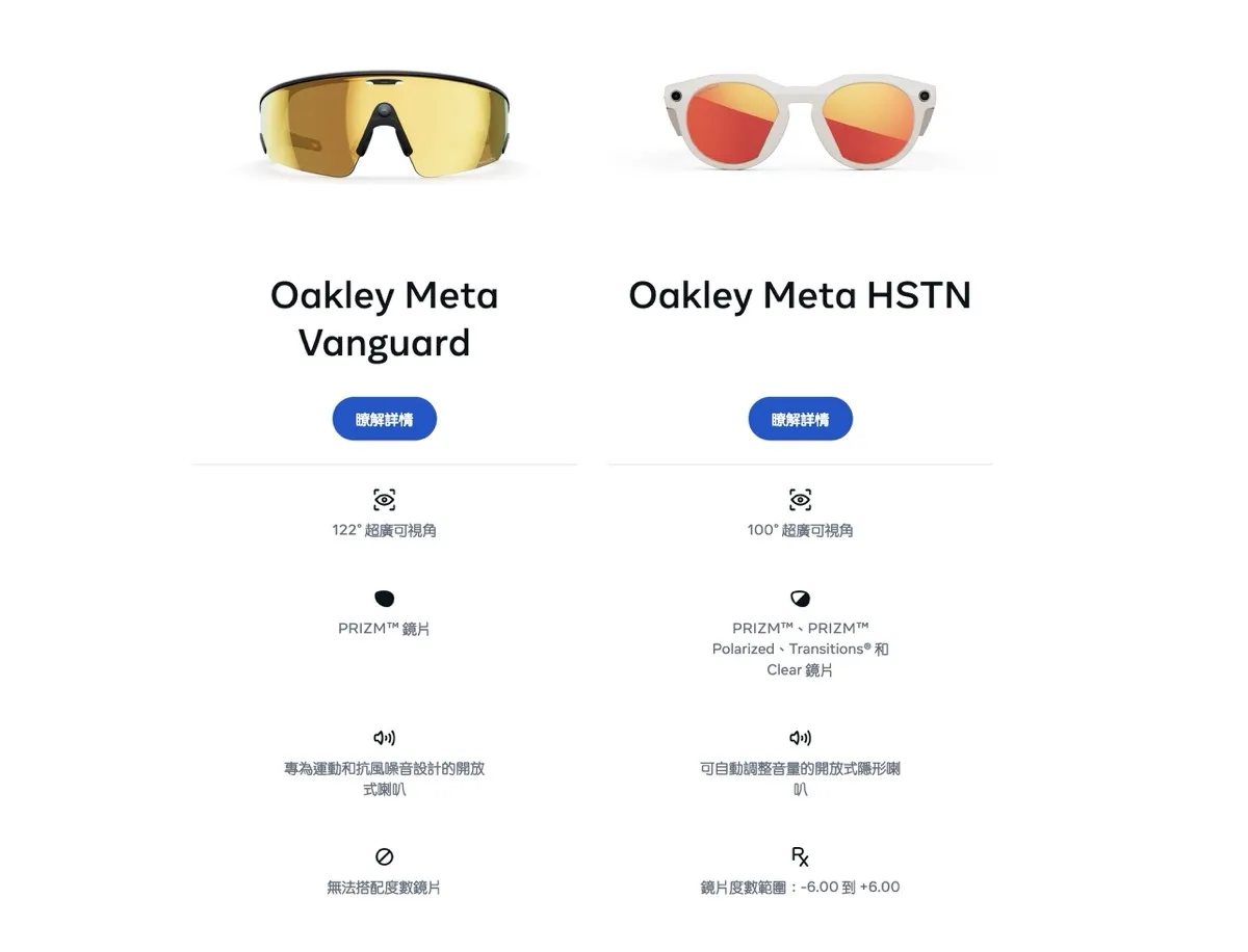 第一視野車拍神器 Ray-Ban 與 Oakley Meta AI眼鏡，日本開賣了！2390|Oakley,Meta,Ray-Ban Meta,Ray-Ban,Oakley Meta,智慧眼鏡,日本小老婆汽機車資訊網