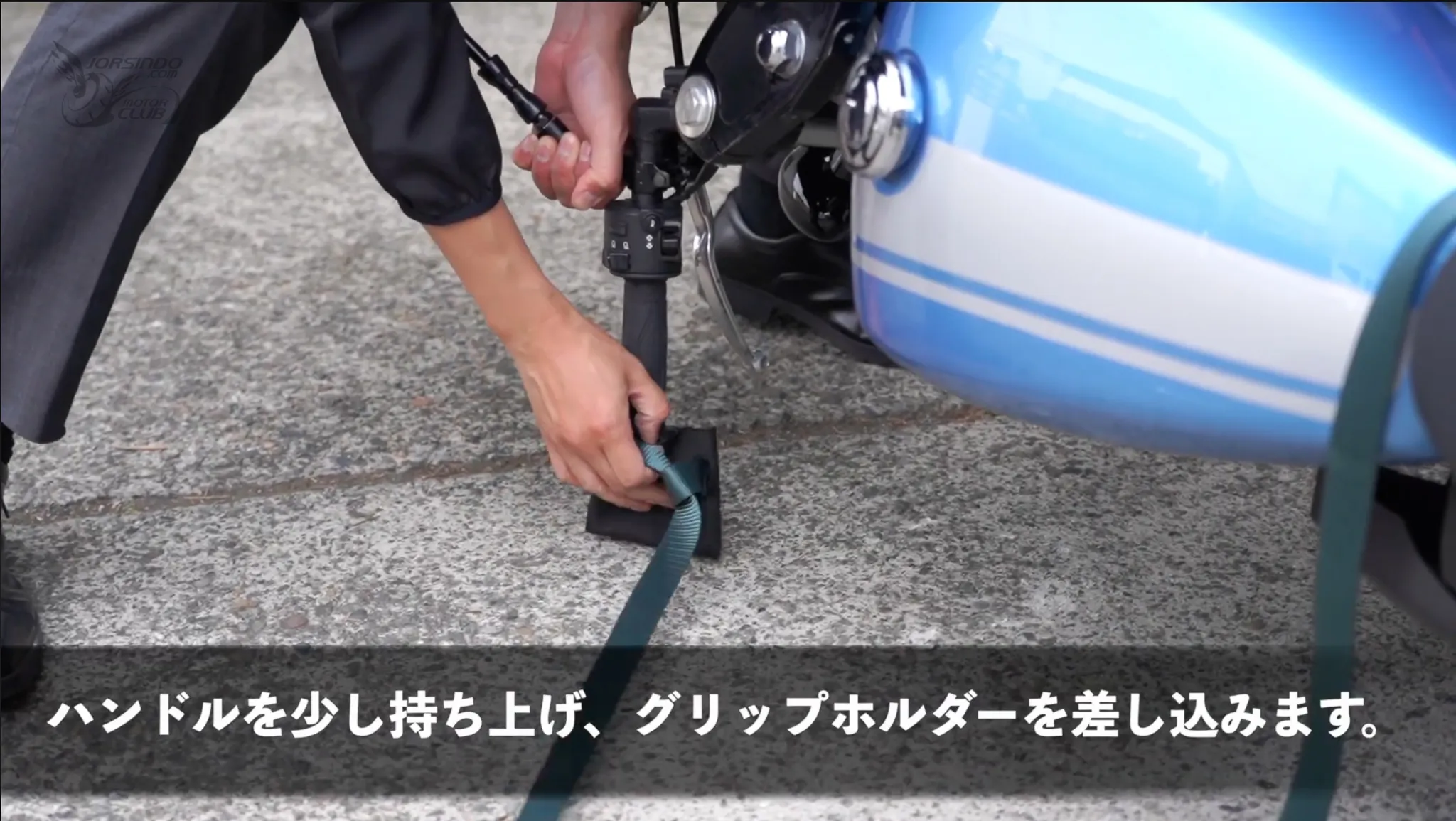各種爛路都能一個人扶起重機！日製攜帶扶車工具Bike Rescue PRO193|小老婆汽機車資訊網