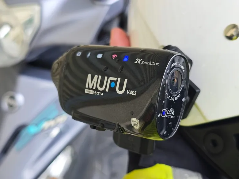 MUFU雙鏡頭機車行車記錄器V40S極光機，極致工逸設計前後...1099|小老婆汽機車資訊網