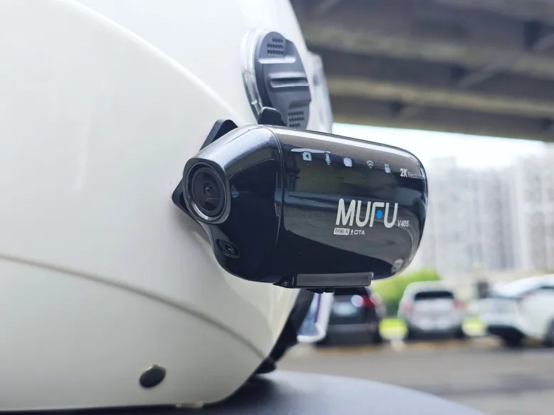 MUFU雙鏡頭機車行車記錄器V40S極光機，極致工逸設計前後...8717|小老婆汽機車資訊網