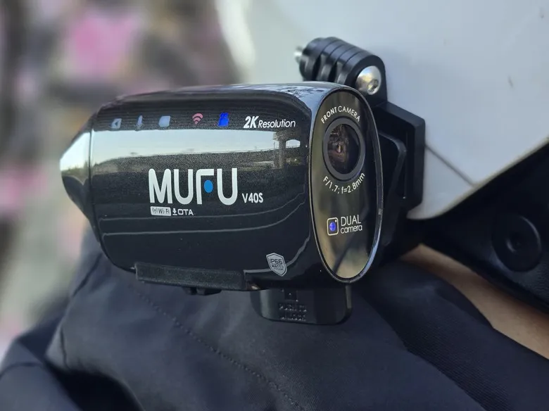 MUFU雙鏡頭機車行車記錄器V40S極光機，極致工逸設計前後...2019|小老婆汽機車資訊網