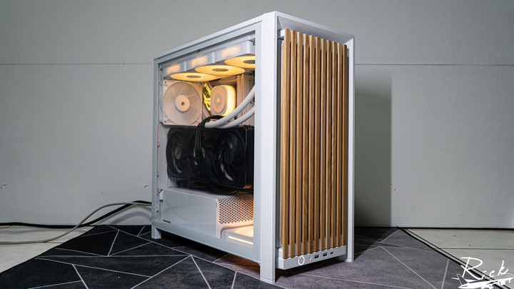 【開箱】木紋靜謐氣息 | CORSAIR FRAME 4000D WOOD RS WHITE