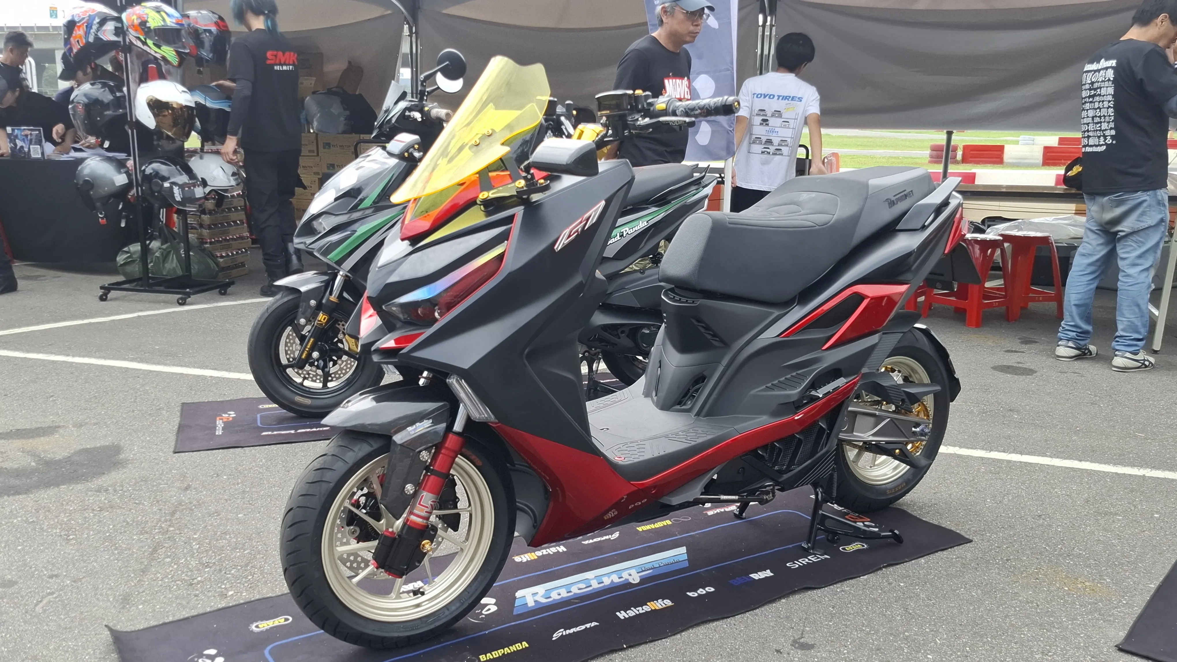 KYMCO G7 官方試乘會 in 桃園永安卡丁車賽車場834|小老婆汽機車資訊網