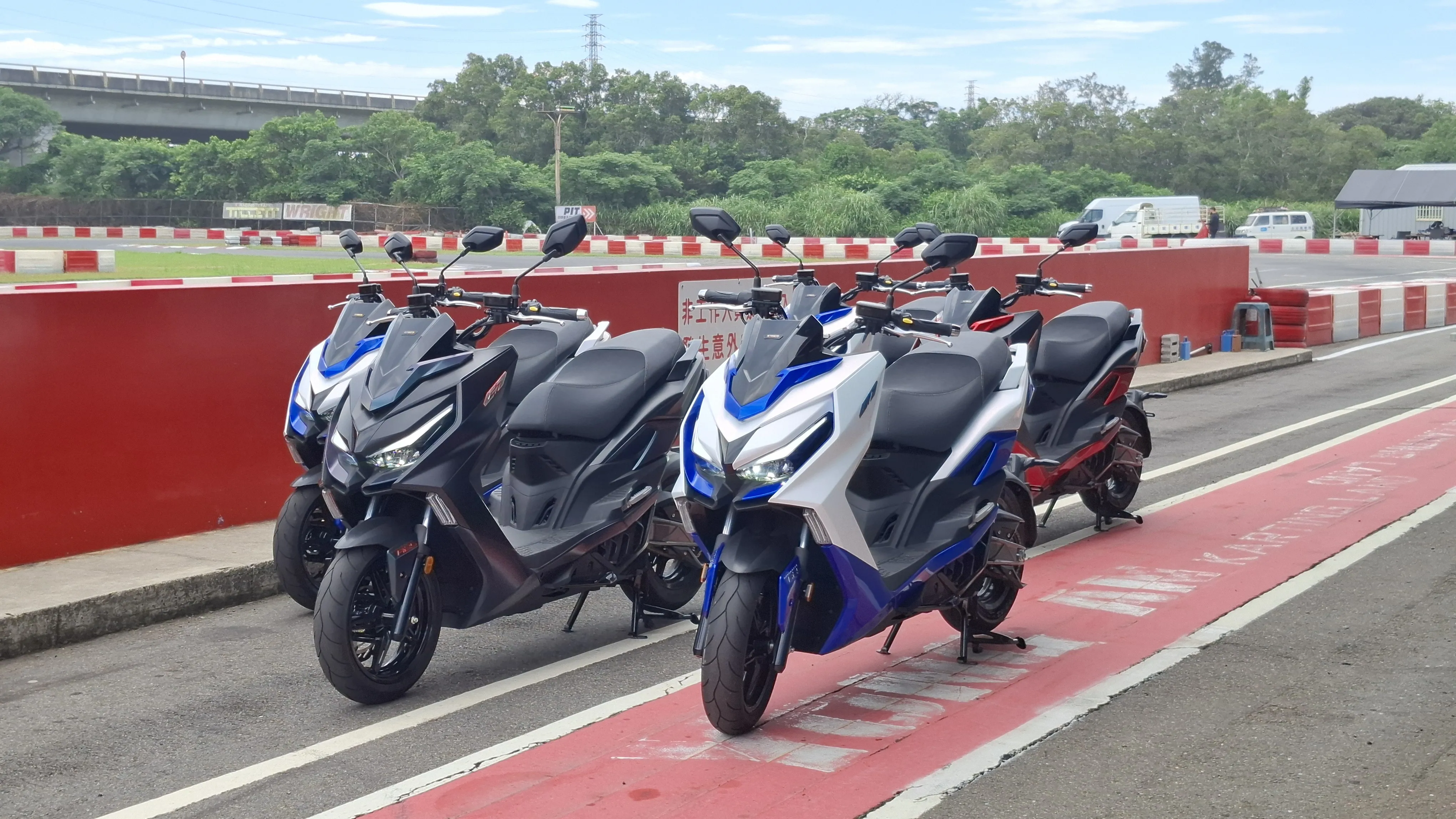 KYMCO G7 官方試乘會 in 桃園永安卡丁車賽車場