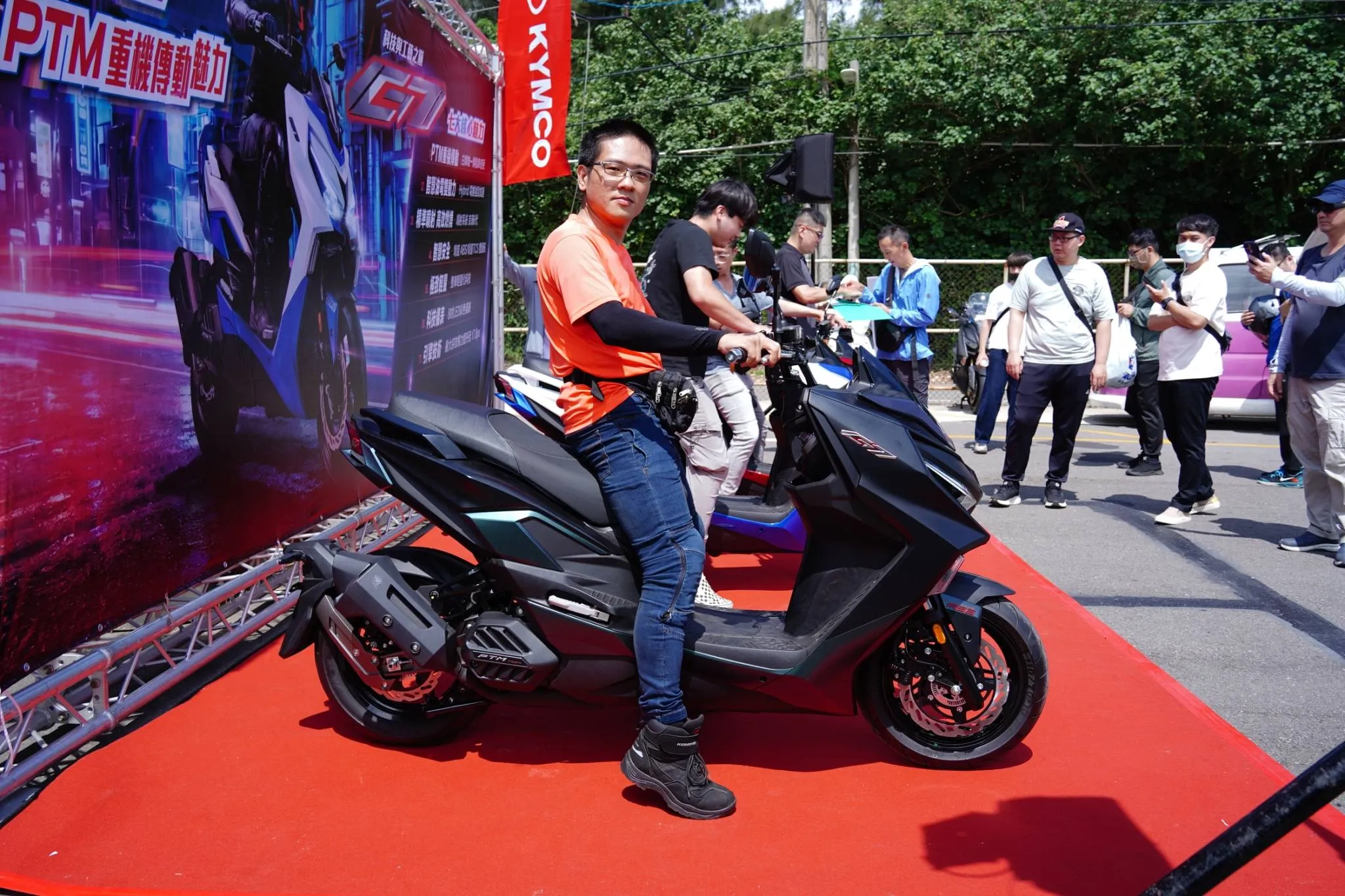 KYMCO G7 官方試乘會 in 桃園永安卡丁車賽車場6100|小老婆汽機車資訊網