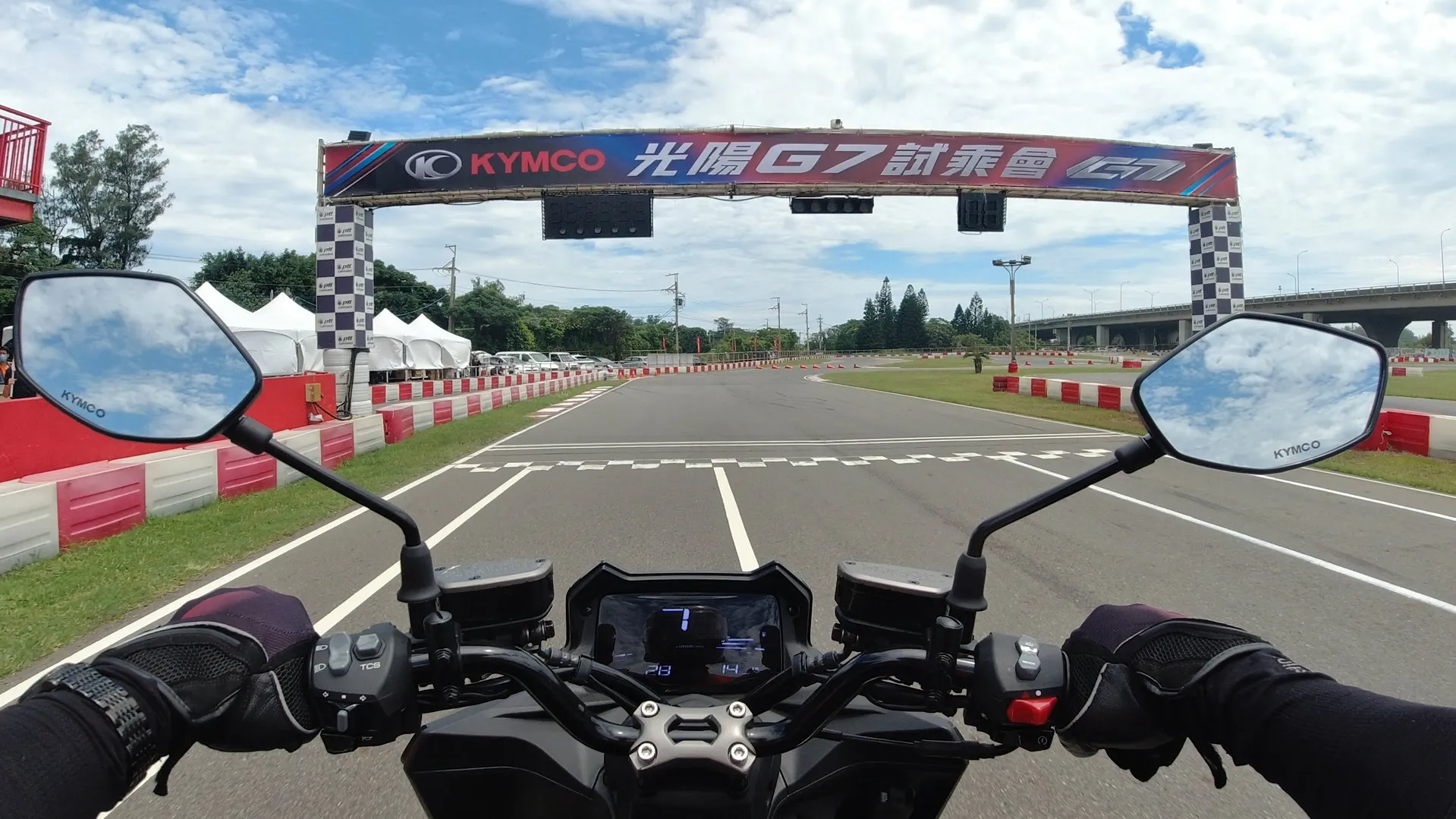 KYMCO G7 官方試乘會 in 桃園永安卡丁車賽車場6287|小老婆汽機車資訊網