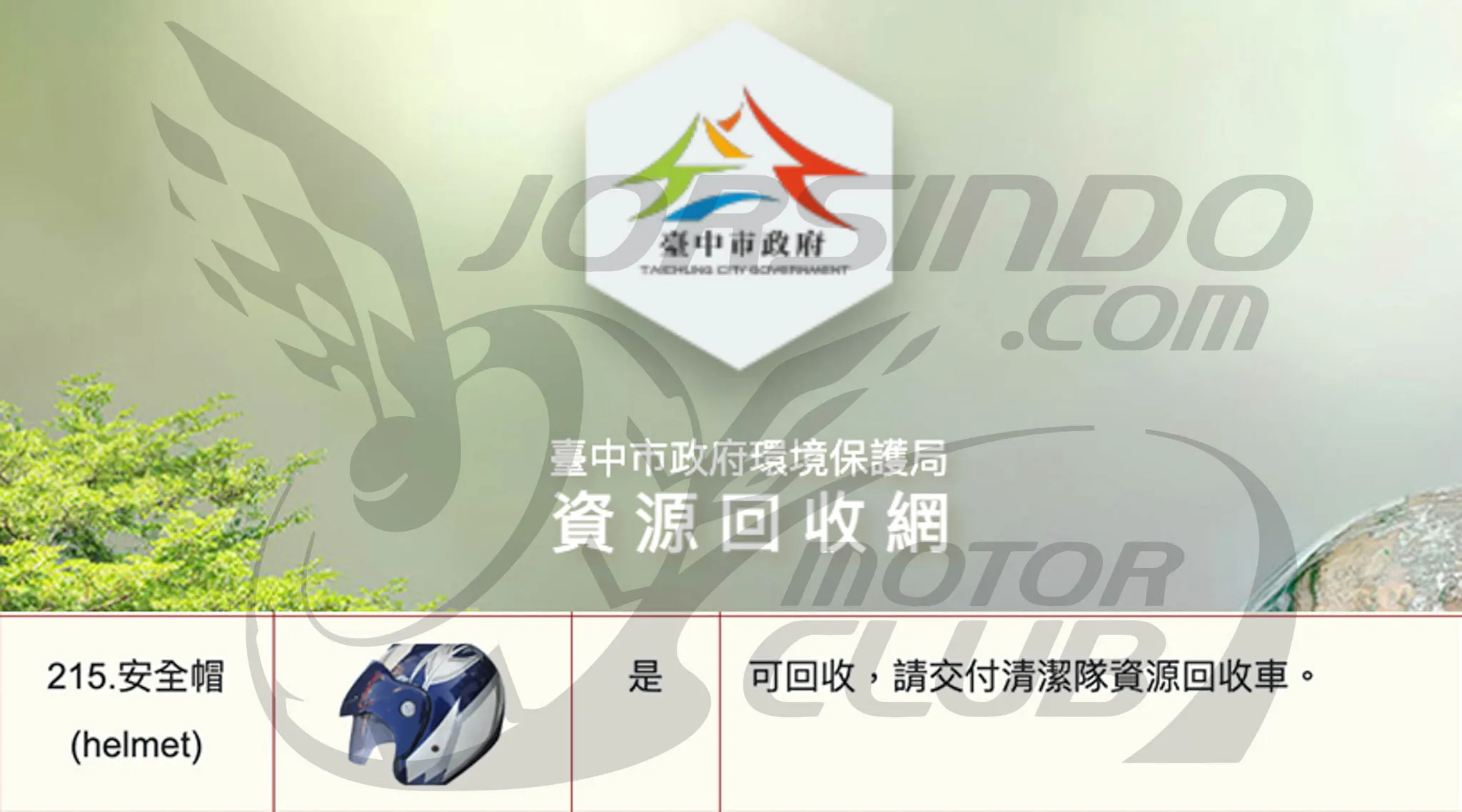 2026年舊安全帽怎麼丟? 垃圾還是回收，各地規定差異7695|小老婆汽機車資訊網