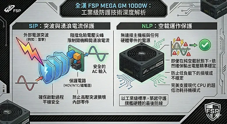 「金牌認證下的極致穩壓！」全漢 FSP MEGA GM 1000W 電源開箱6541|小老婆汽機車資訊網