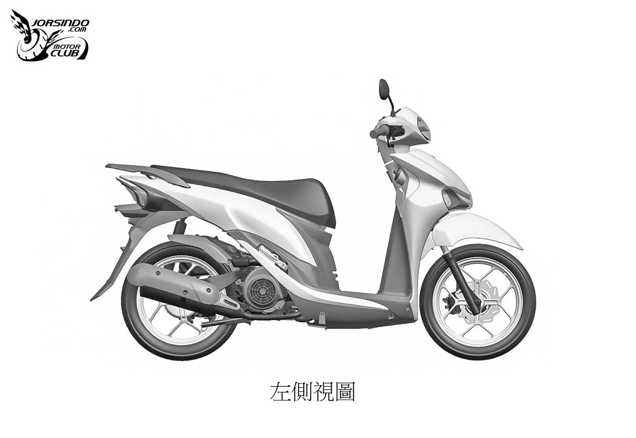SYM 大輪徑 EnMIS 雙火星塞速克達專利現身！數位儀表、優雅外型8126|小老婆汽機車資訊網