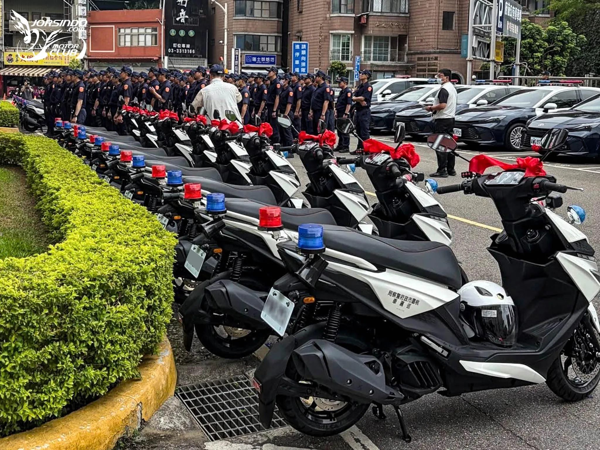 光陽 RTS R 警用巡邏車現身桃園！爆改電動車難逃法網3992|小老婆汽機車資訊網