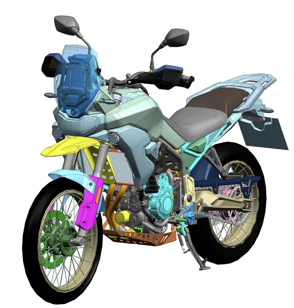 [大陆车讯]赛科龙RX625专利曝光，Tuareg 660“附体”，定位十分硬核2761|小老婆汽機車資訊網