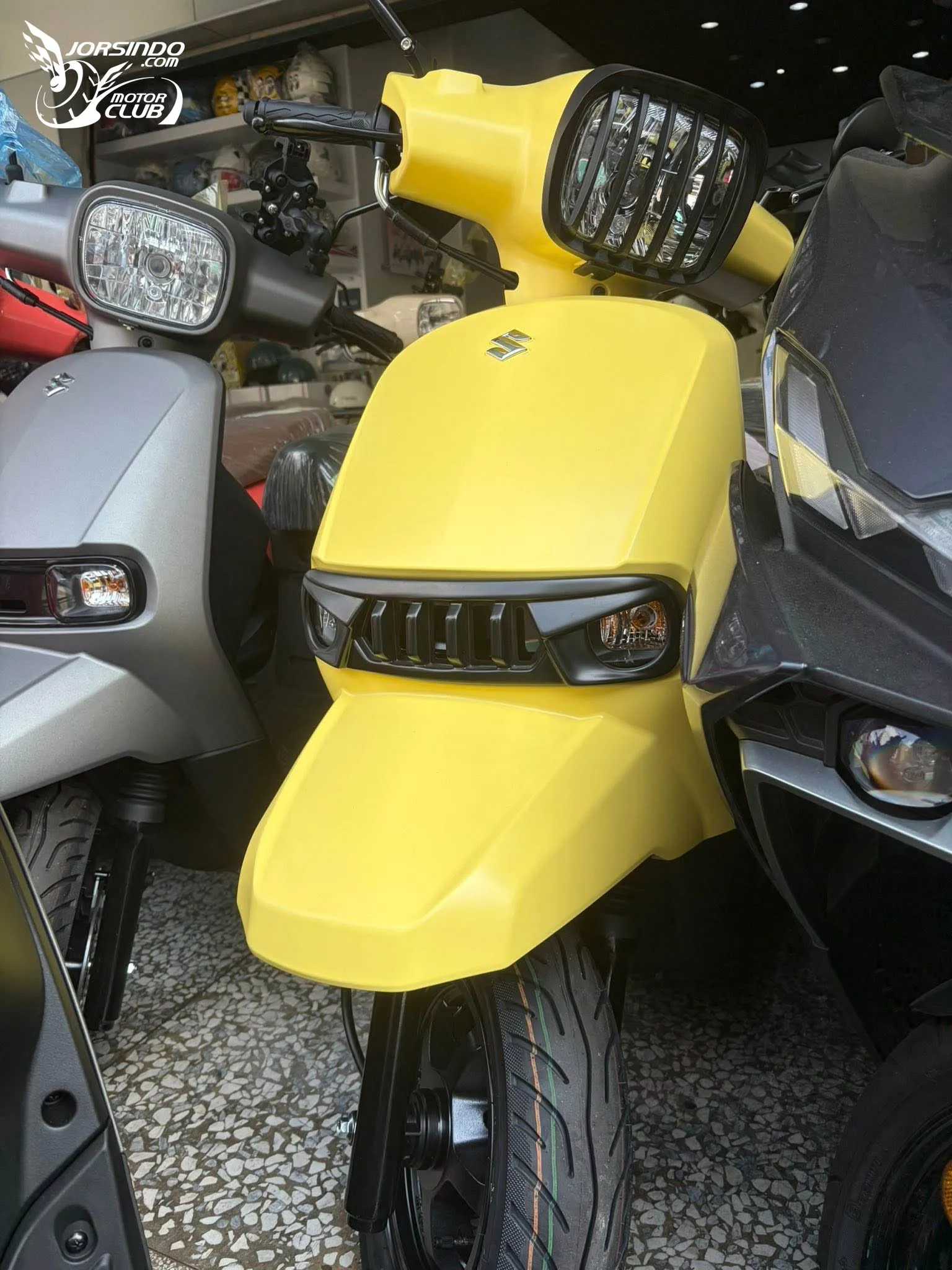 SUZUKI 可愛教主 SUI 125 新色搶先曝光！消光鵝黃流出