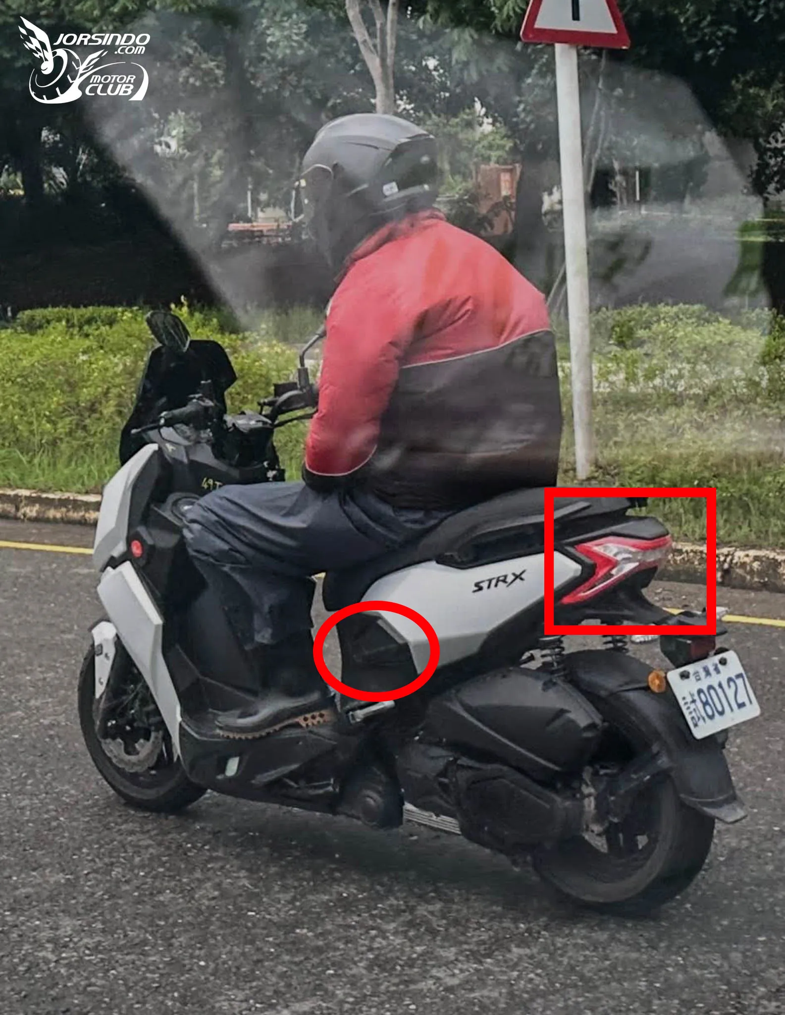 霸氣大屁股！宏佳騰新款 STR X 無偽裝現身9951|小老婆汽機車資訊網