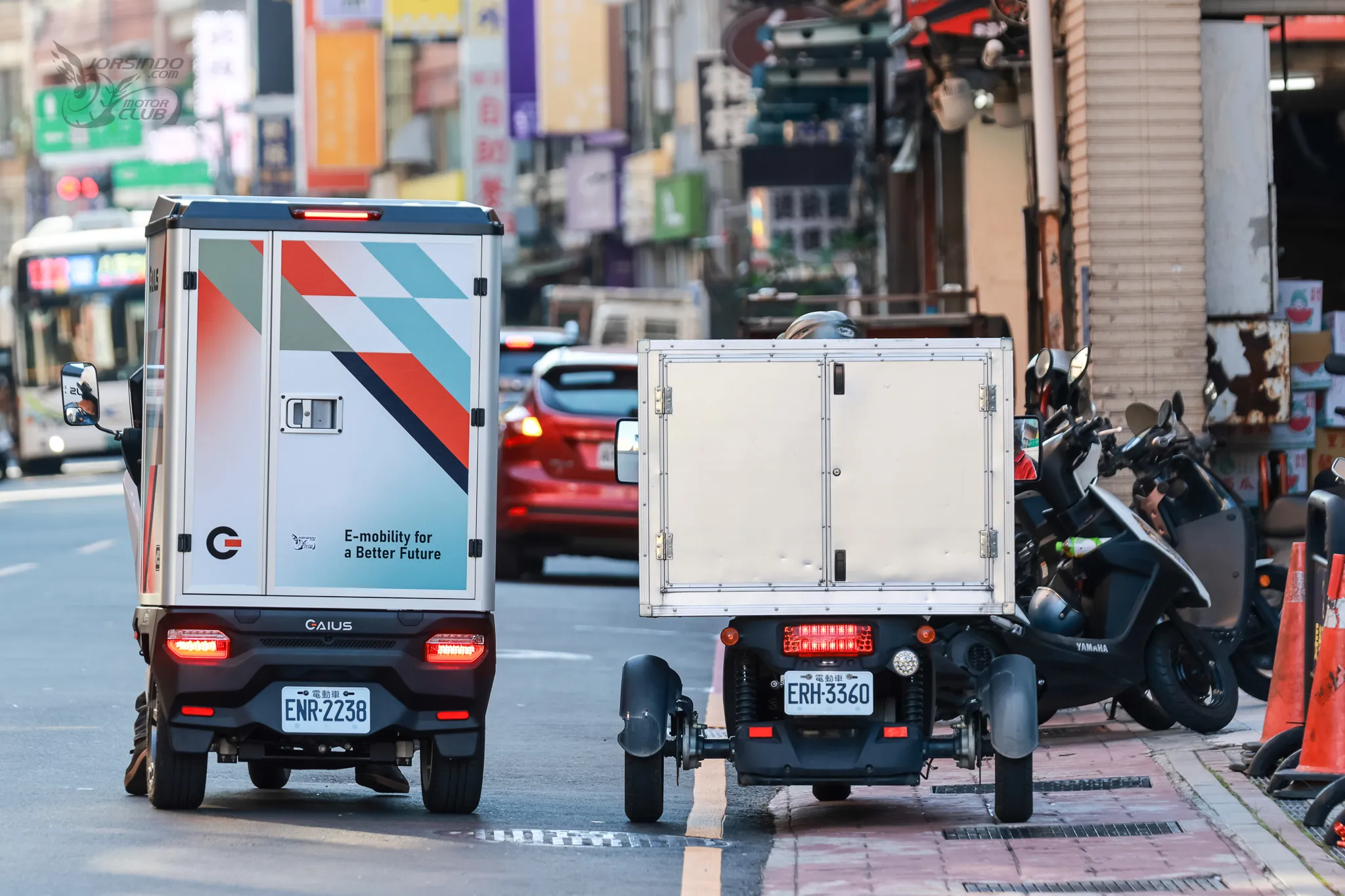 蓋亞 Rapide3 電動三輪車 載重 200kg 還能鑽巷弄的白牌速克達8336|小老婆汽機車資訊網