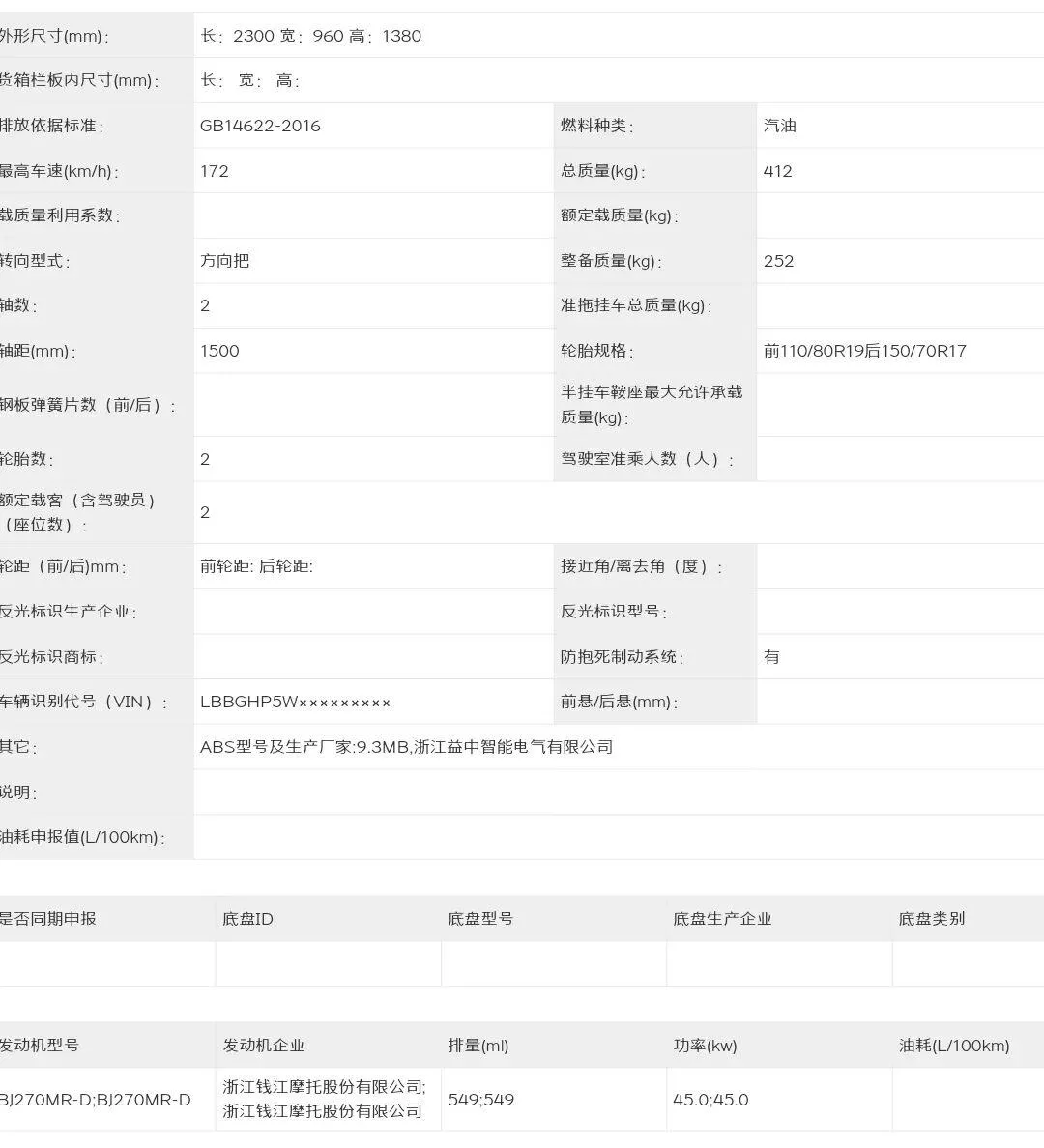 [大陆车讯]最惨淡一批工信部：钱江、春风、无极、赛科龙统统没...8806|小老婆汽機車資訊網