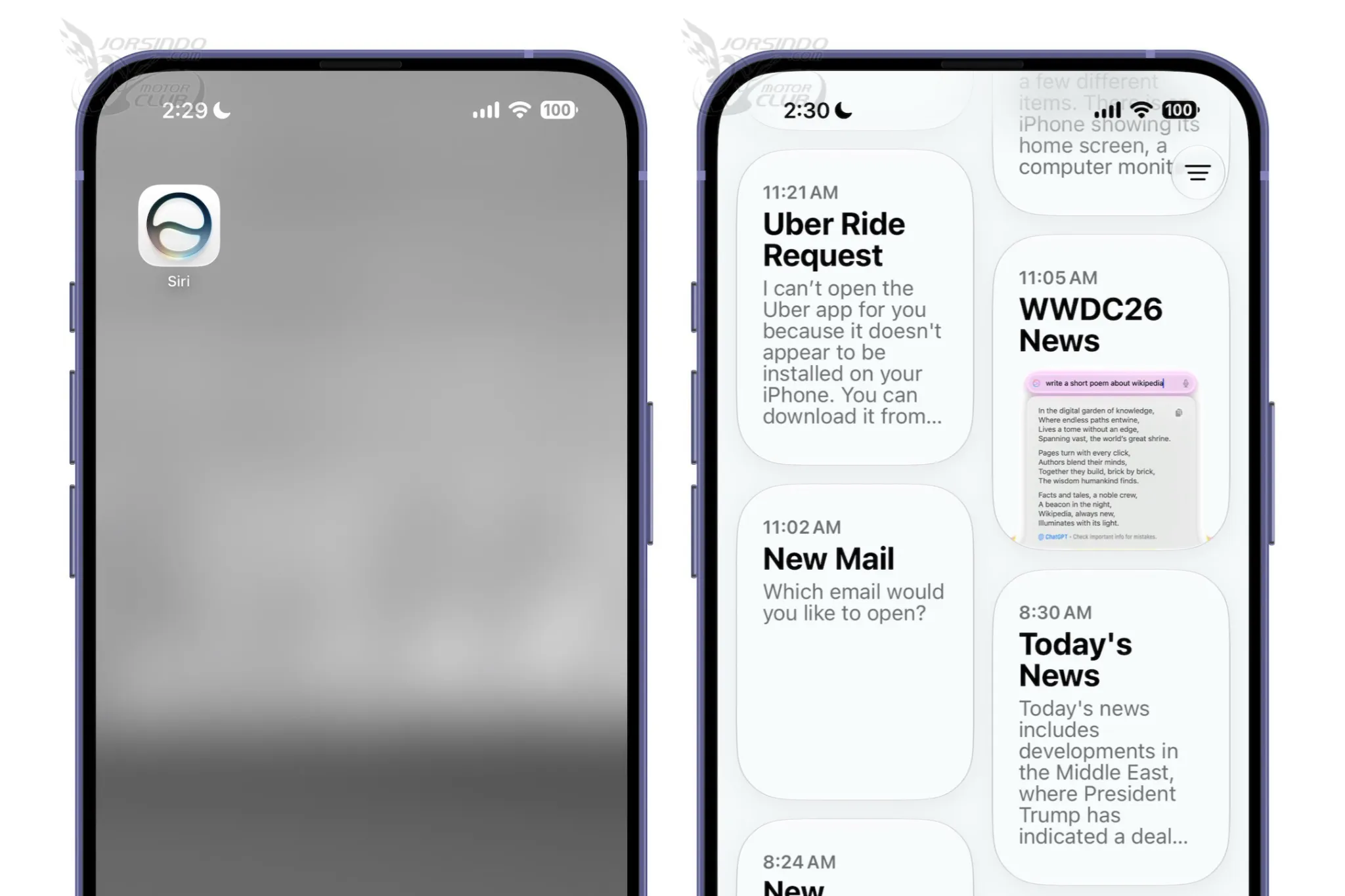 Apple 最強語音助理 Siri AI 初步體驗：最值得信任的 AI... 嗎？2905|Siri AI,Siri,語音助理,生成式 AI,心得,體驗,WWDC26,WWDC小老婆汽機車資訊網