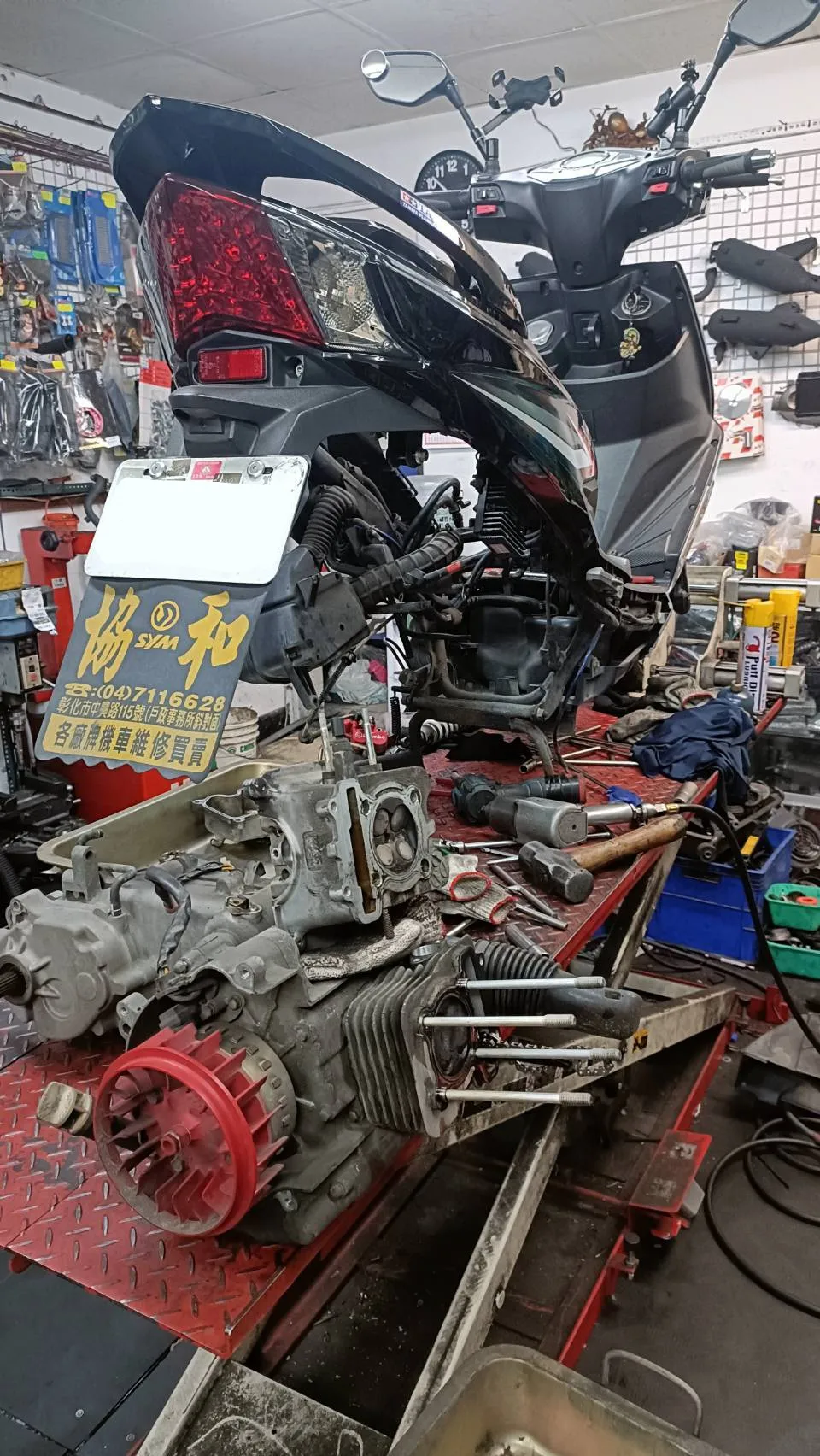 SYM NEW FIGHTRER ZR 五代悍將換缸日記8358|小老婆汽機車資訊網