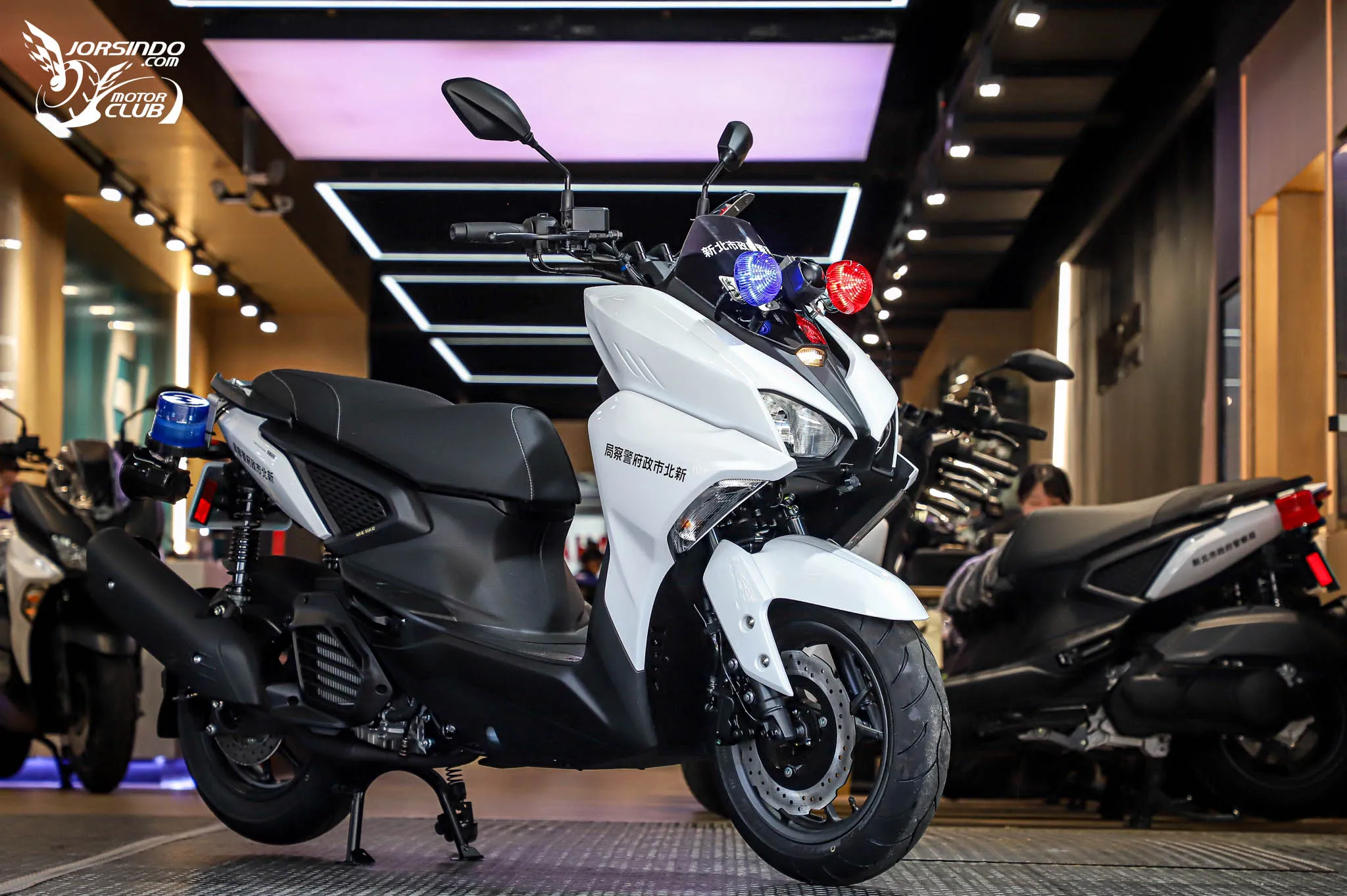 警用機車開箱！YAMAHA FORCE 2.0 最堅實的人民保姆後盾5631|小老婆汽機車資訊網