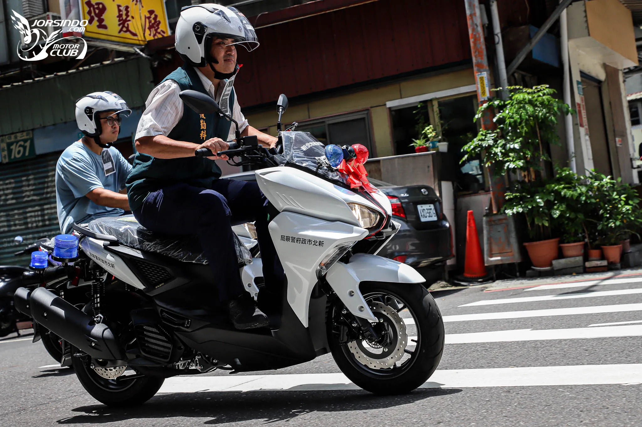 警用機車開箱！YAMAHA FORCE 2.0 最堅實的人民保姆後盾7997|小老婆汽機車資訊網