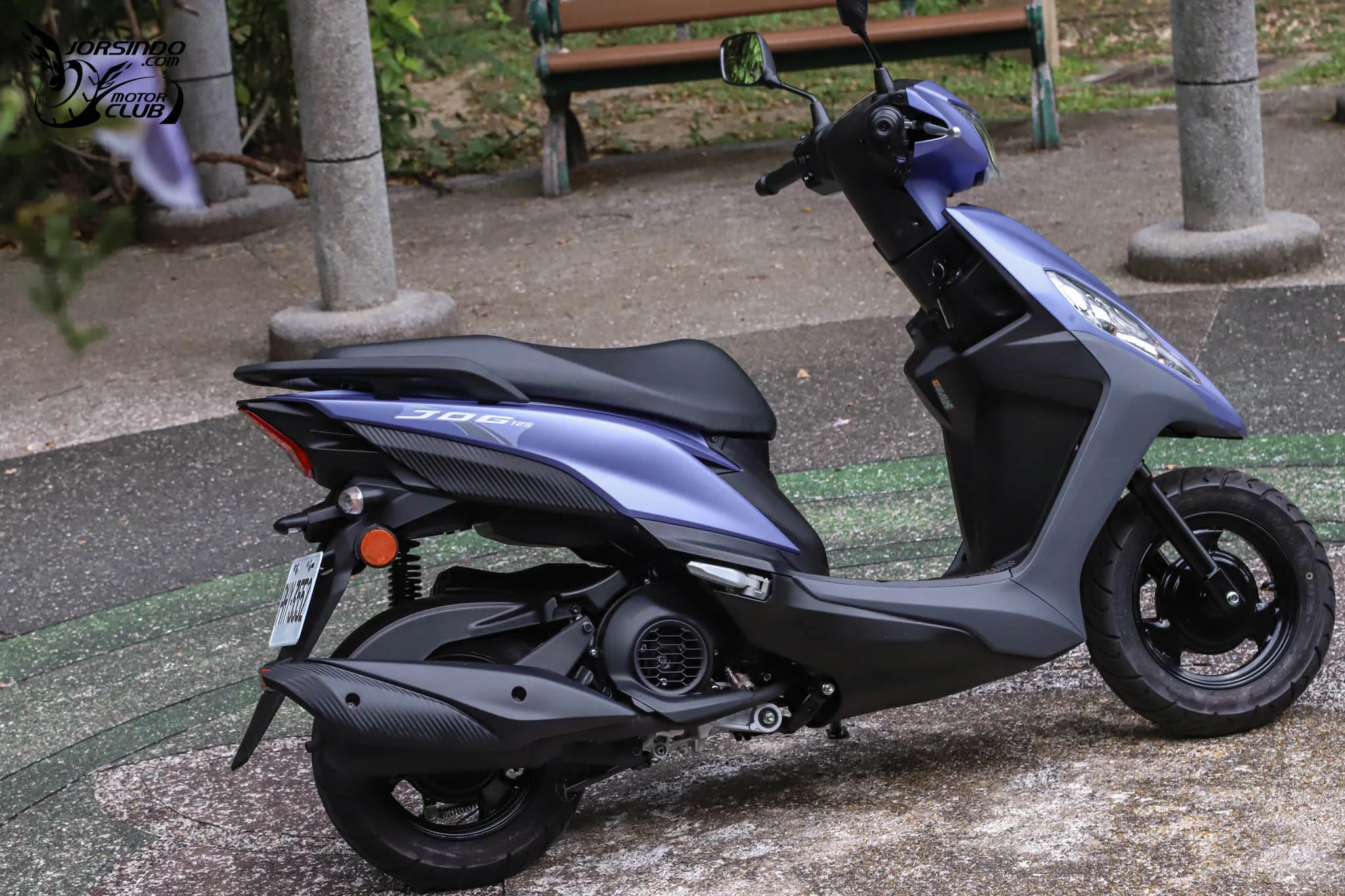 我紫在乎妳！YAMAHA JOG 125 新色深度試駕8810|小老婆汽機車資訊網