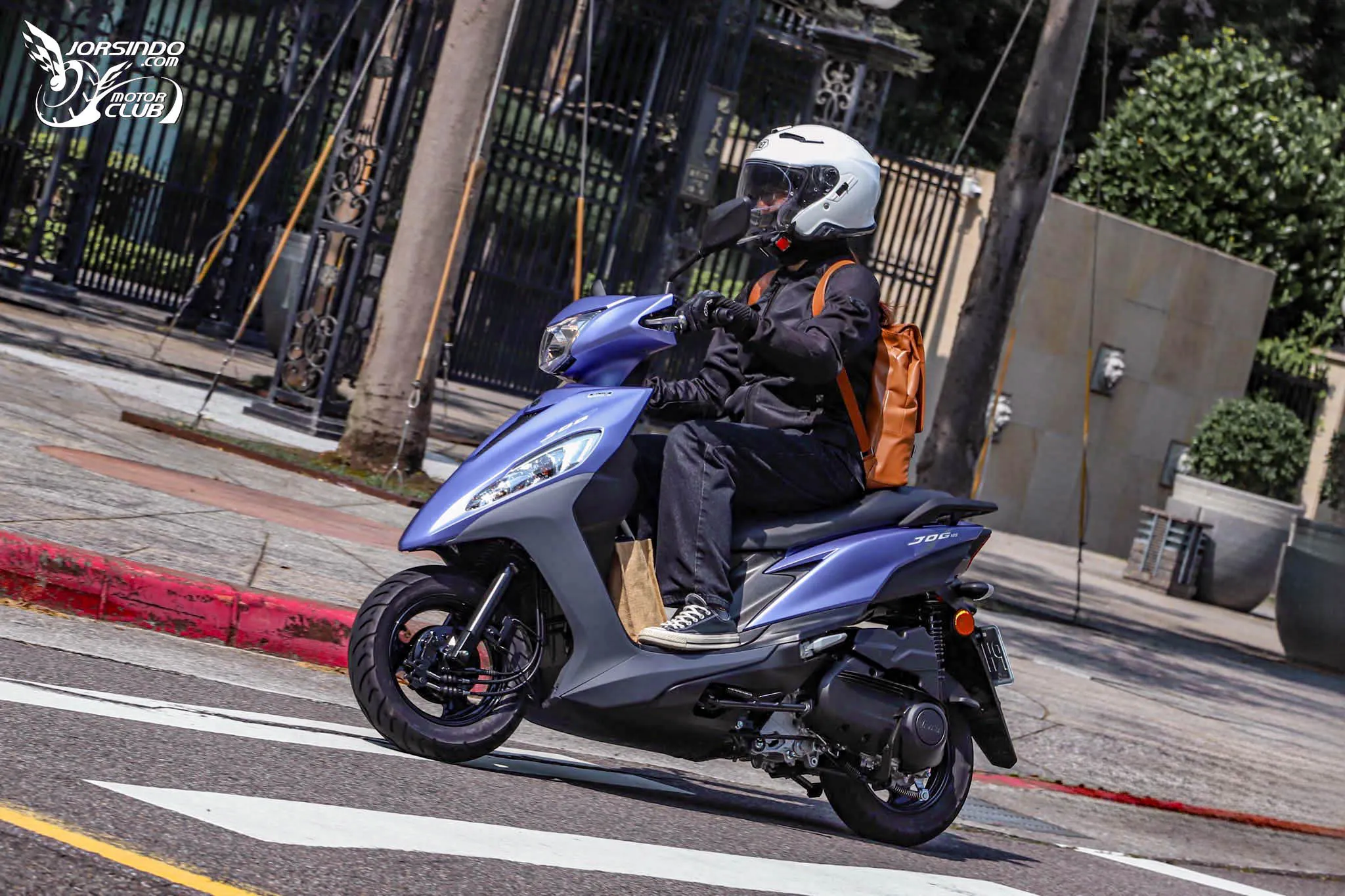 我紫在乎妳！YAMAHA JOG 125 新色深度試駕5408|小老婆汽機車資訊網