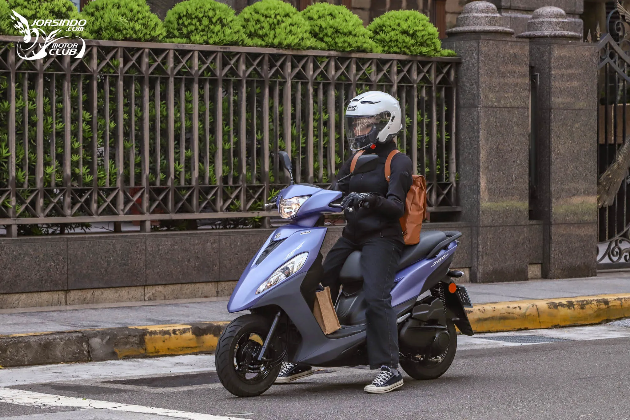 我紫在乎妳！YAMAHA JOG 125 新色深度試駕451|小老婆汽機車資訊網
